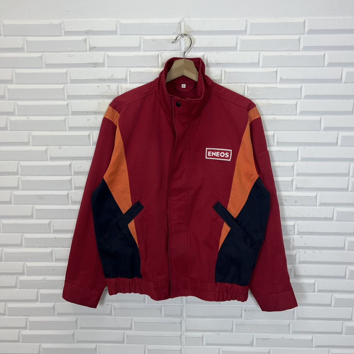 Japanese Brand × Sports Specialties VINTAGE ENEOS WORKERS WEAR JACKET BIG LOGO RACING TEAM Size US L / EU 52-54 / 3 - 2 Thumbnail