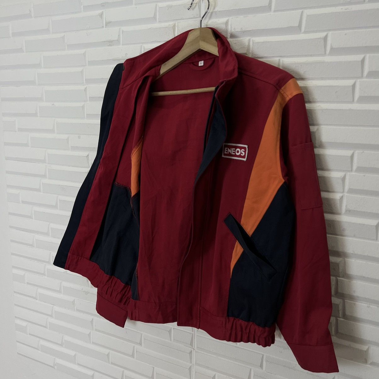 Japanese Brand × Sports Specialties VINTAGE ENEOS WORKERS WEAR JACKET BIG LOGO RACING TEAM Size US L / EU 52-54 / 3 - 12 Thumbnail