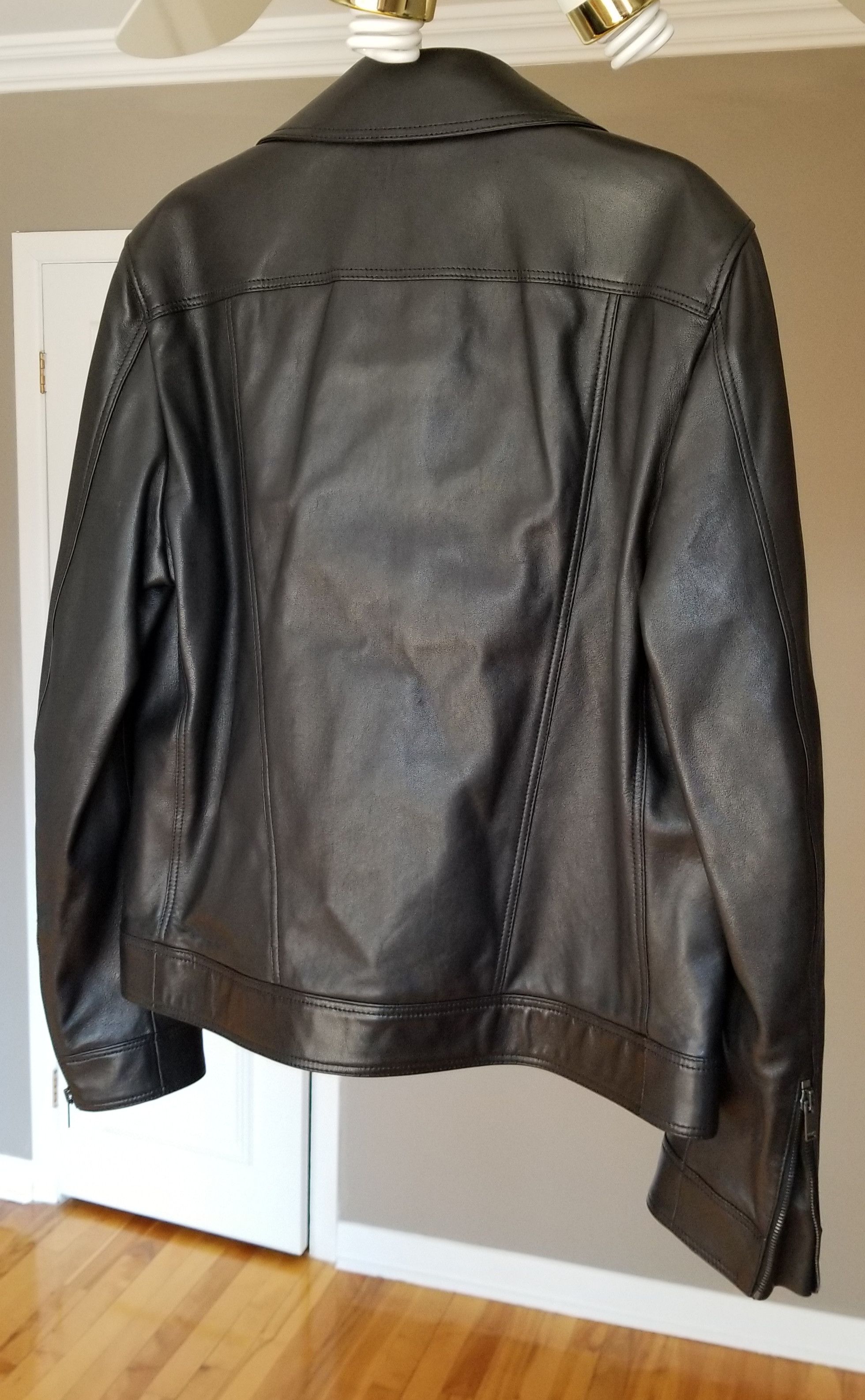 Saint Laurent Paris Saint Laurent Paris Leather Biker Jacket Size US L / EU 52-54 / 3 - 2 Thumbnail