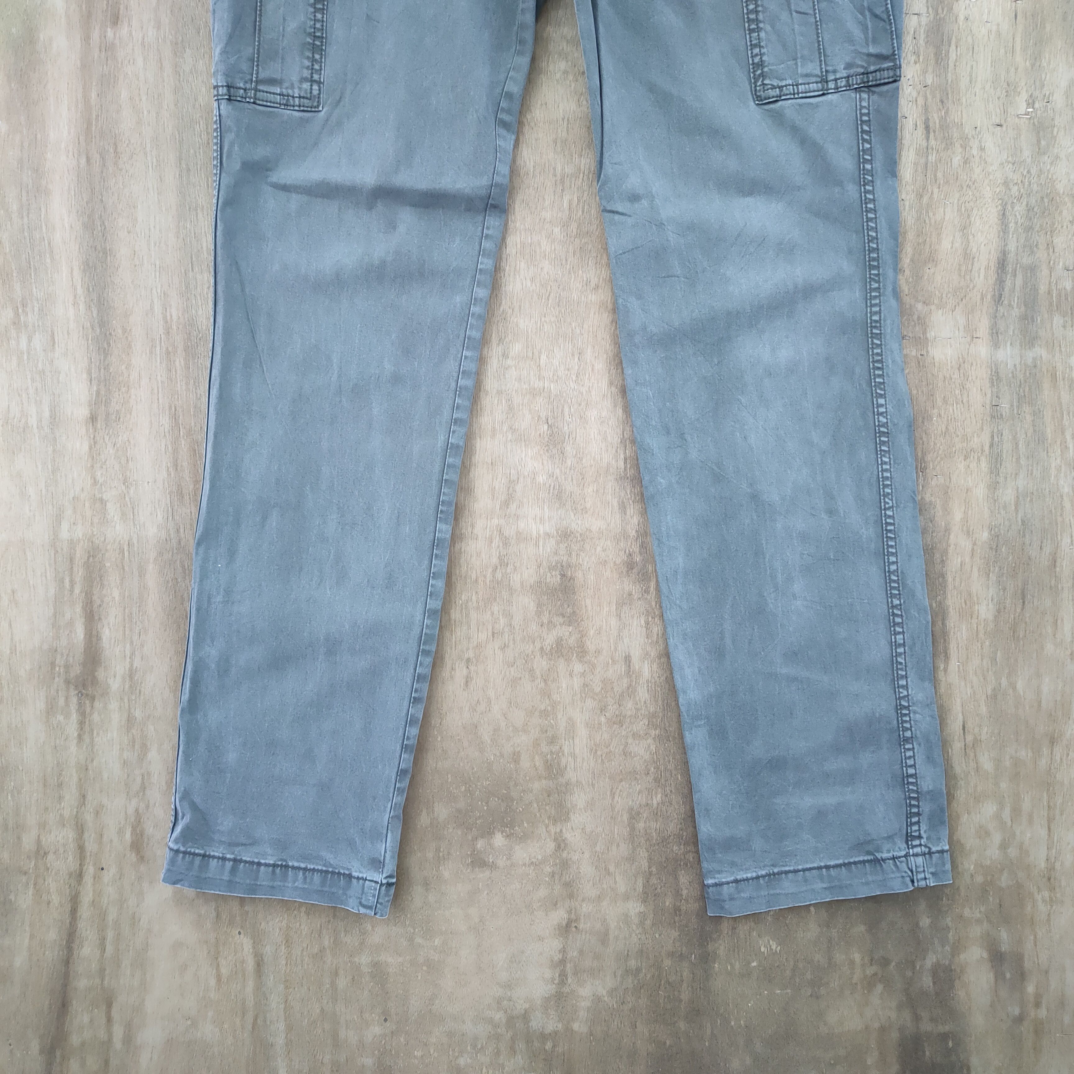 Japanese Brand × Vintage VINTAGE JAPANESE SKINNY FADED CARGO PANTS Size US 34 / EU 50 - 3 Thumbnail