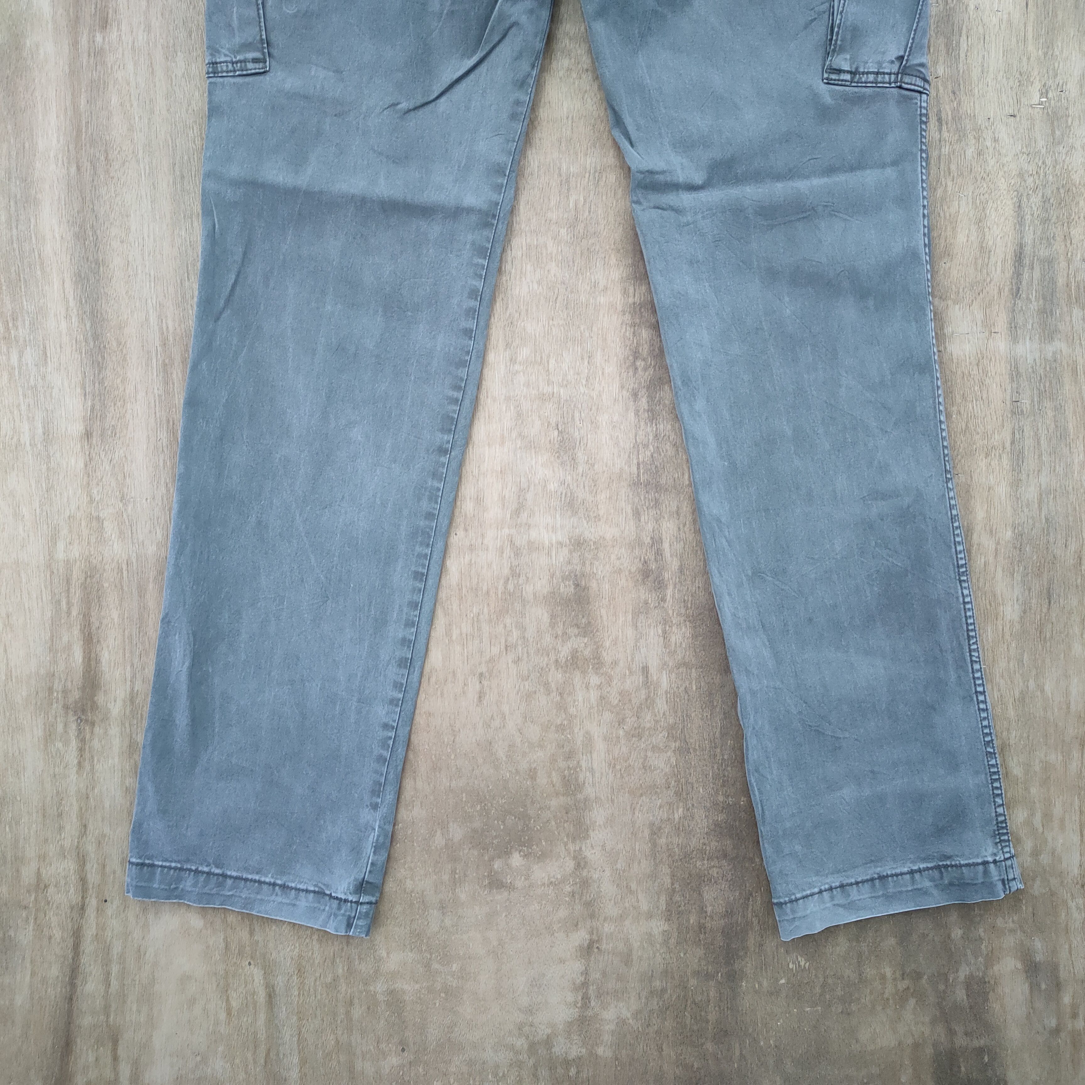 Japanese Brand × Vintage VINTAGE JAPANESE SKINNY FADED CARGO PANTS Size US 34 / EU 50 - 8 Thumbnail
