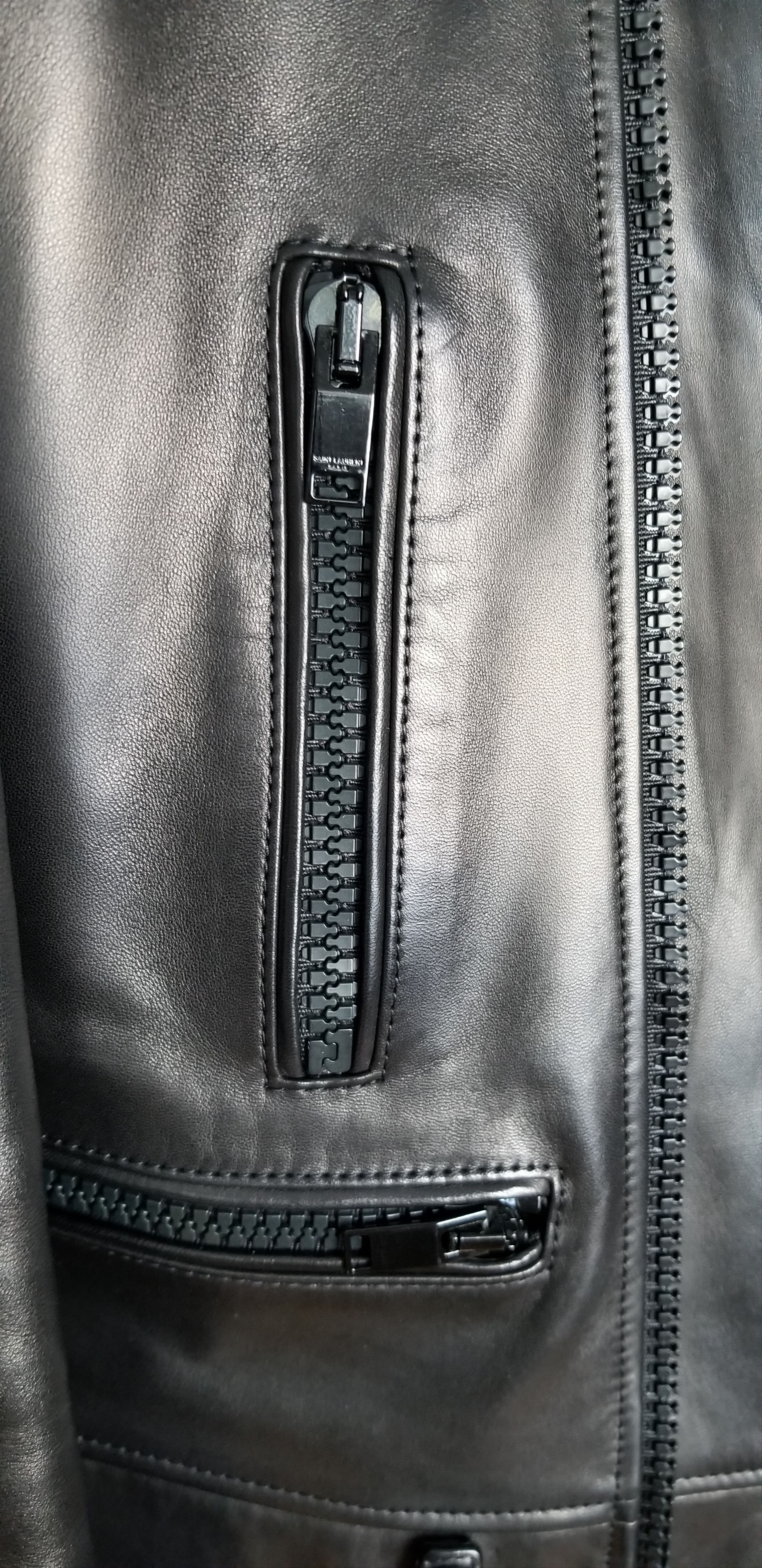 Saint Laurent Paris Saint Laurent Paris L01 Leather Biker Size US M / EU 48-50 / 2 - 3 Thumbnail