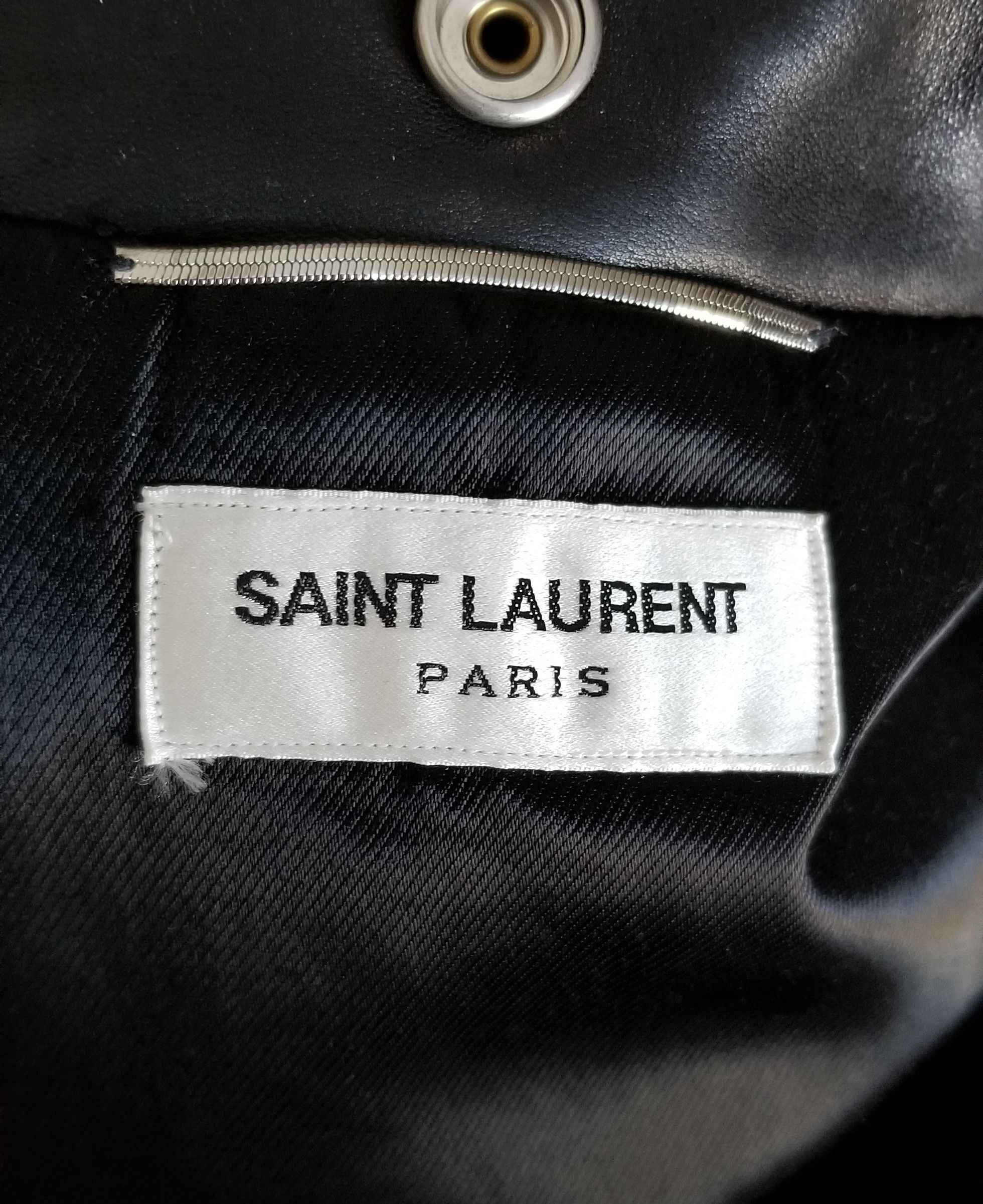 Saint Laurent Paris Saint Laurent Paris L01 Leather Biker Size US M / EU 48-50 / 2 - 5 Thumbnail