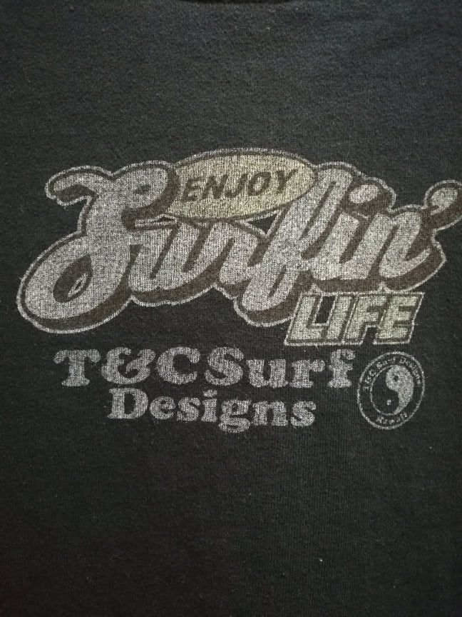 Other T&C Surf Designs, Enjoy Surfin Life Hawaii Sweatshirt (c23) Size US L / EU 52-54 / 3 - 4 Thumbnail