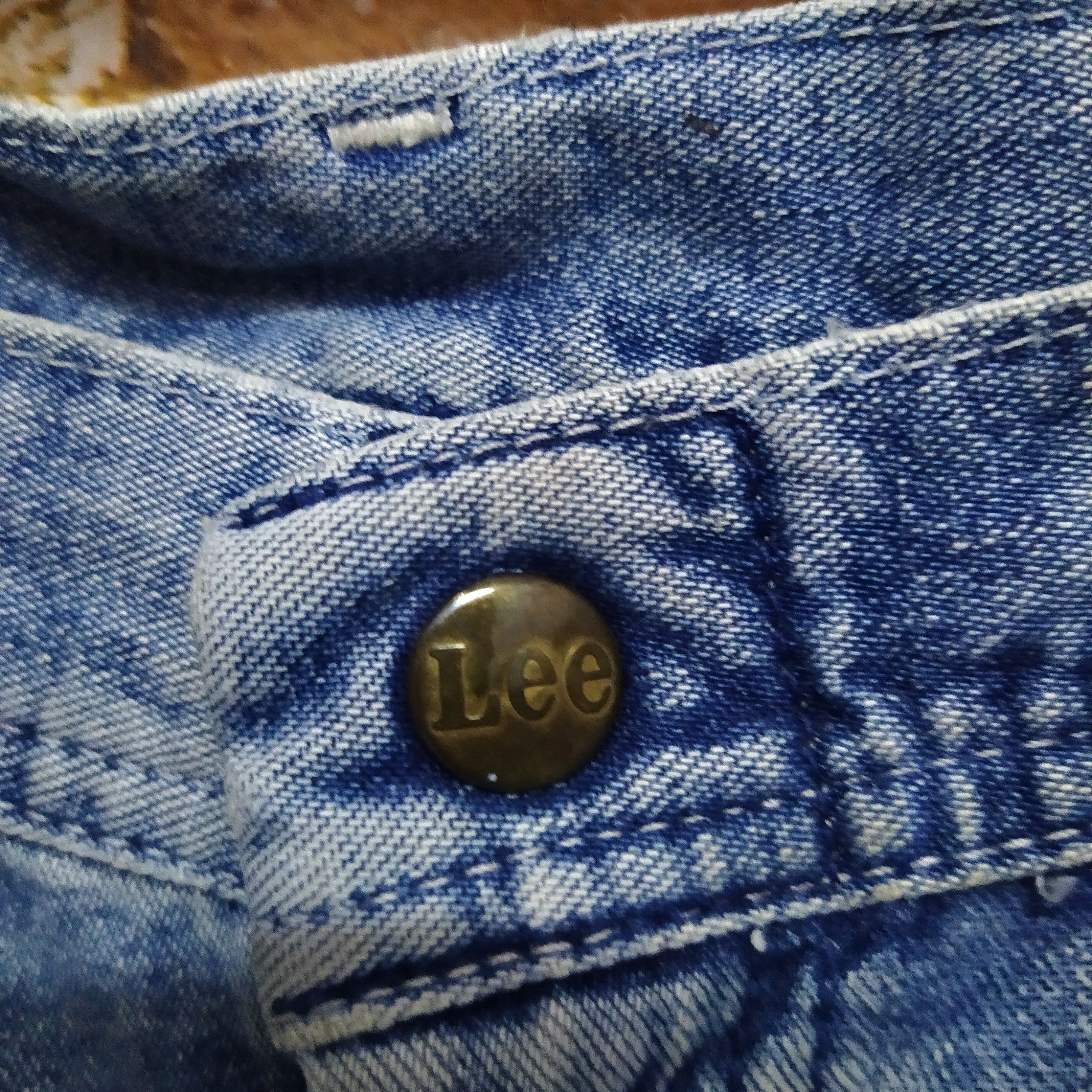 Lee VTG LEE DENIM CARPENTER DISTRESSED (D379) w31 Size US 31 - 7 Thumbnail