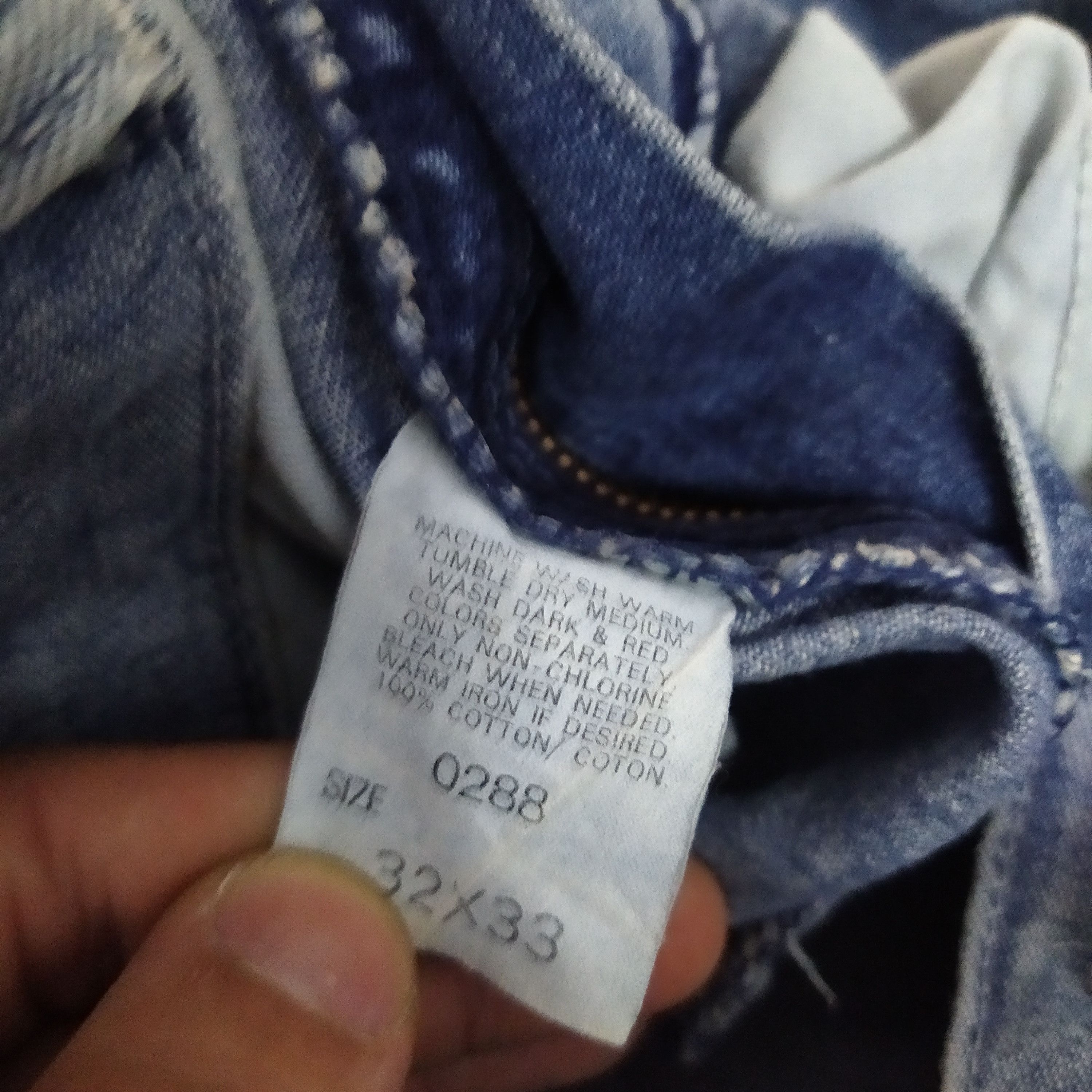 Lee VTG LEE DENIM CARPENTER DISTRESSED (D379) w31 Size US 31 - 9 Thumbnail