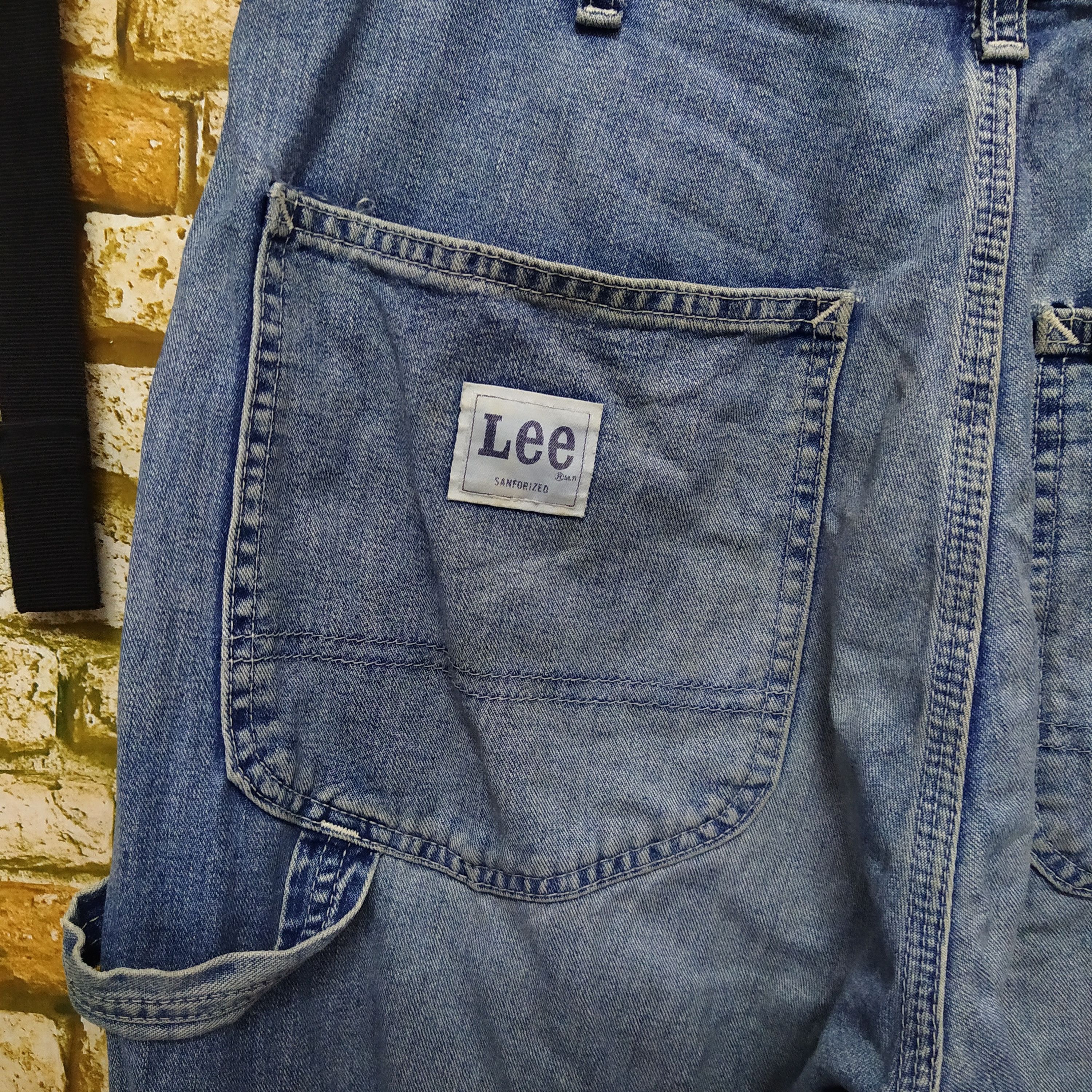 Lee VTG LEE DENIM CARPENTER DISTRESSED (D379) w31 Size US 31 - 2 Thumbnail