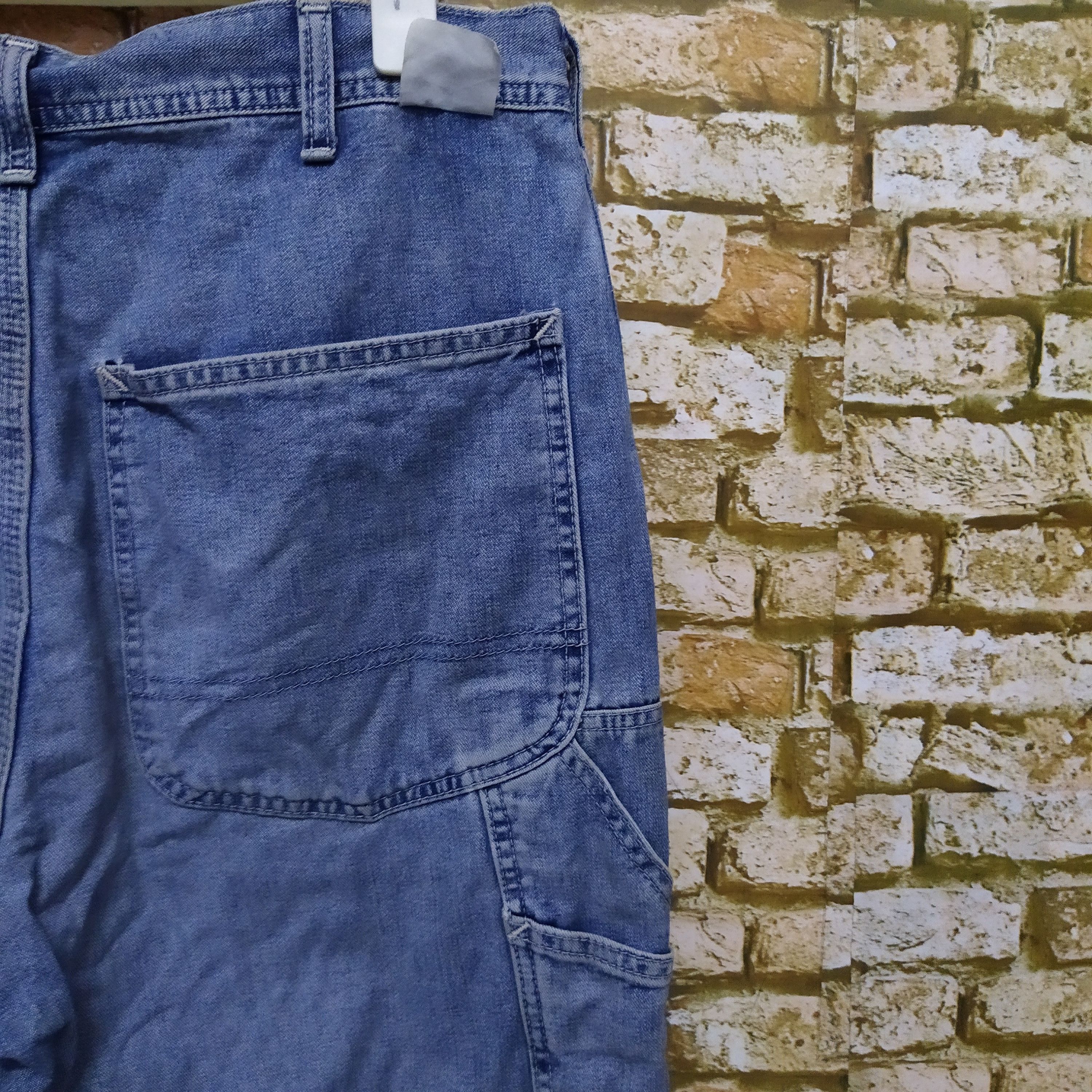 Lee VTG LEE DENIM CARPENTER DISTRESSED (D379) w31 Size US 31 - 3 Thumbnail