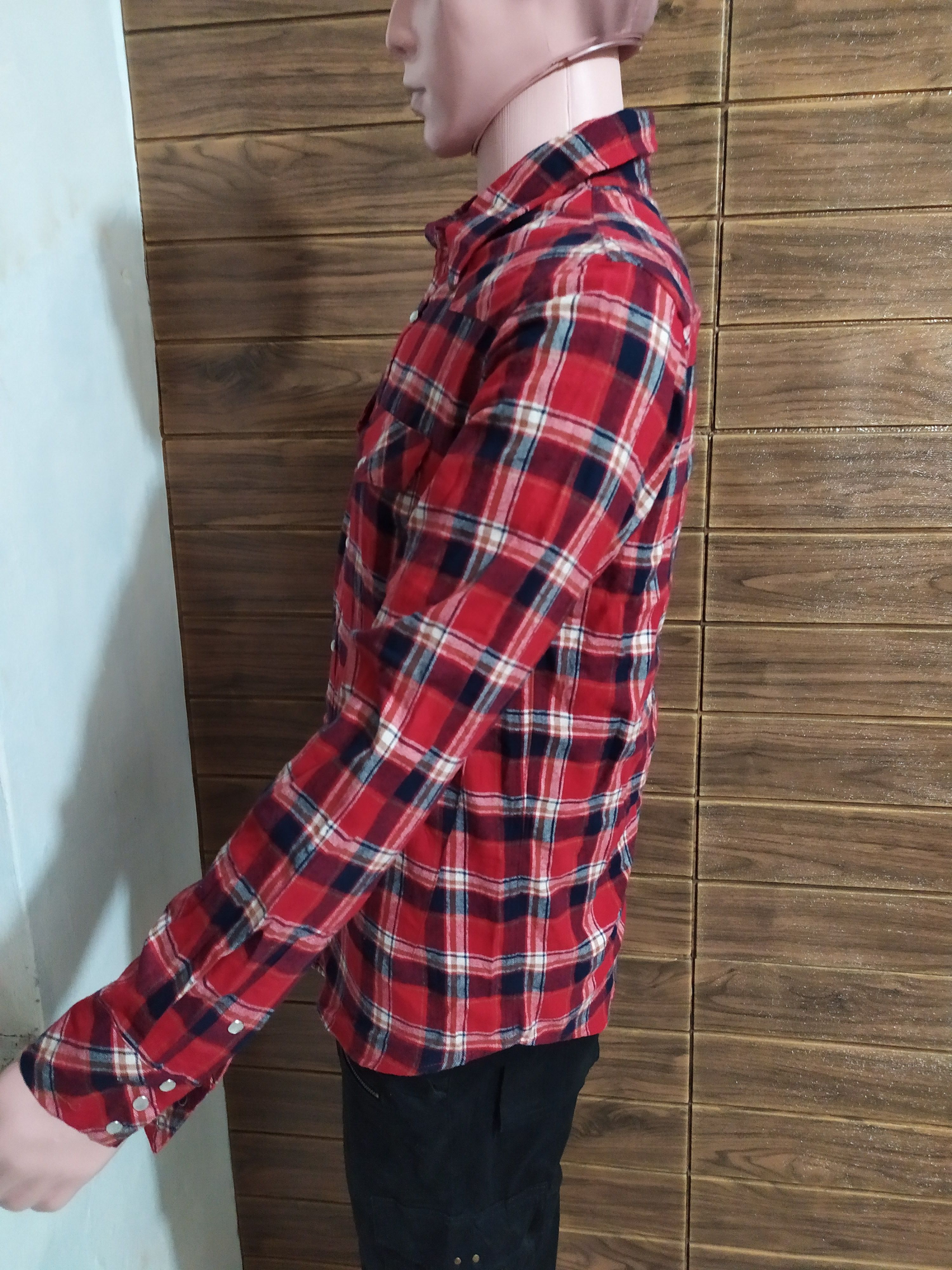 Number (N)ine 🔥Number Nine Checkered Flannel Kurt Cobain Style Size US M / EU 48-50 / 2 - 2 Thumbnail