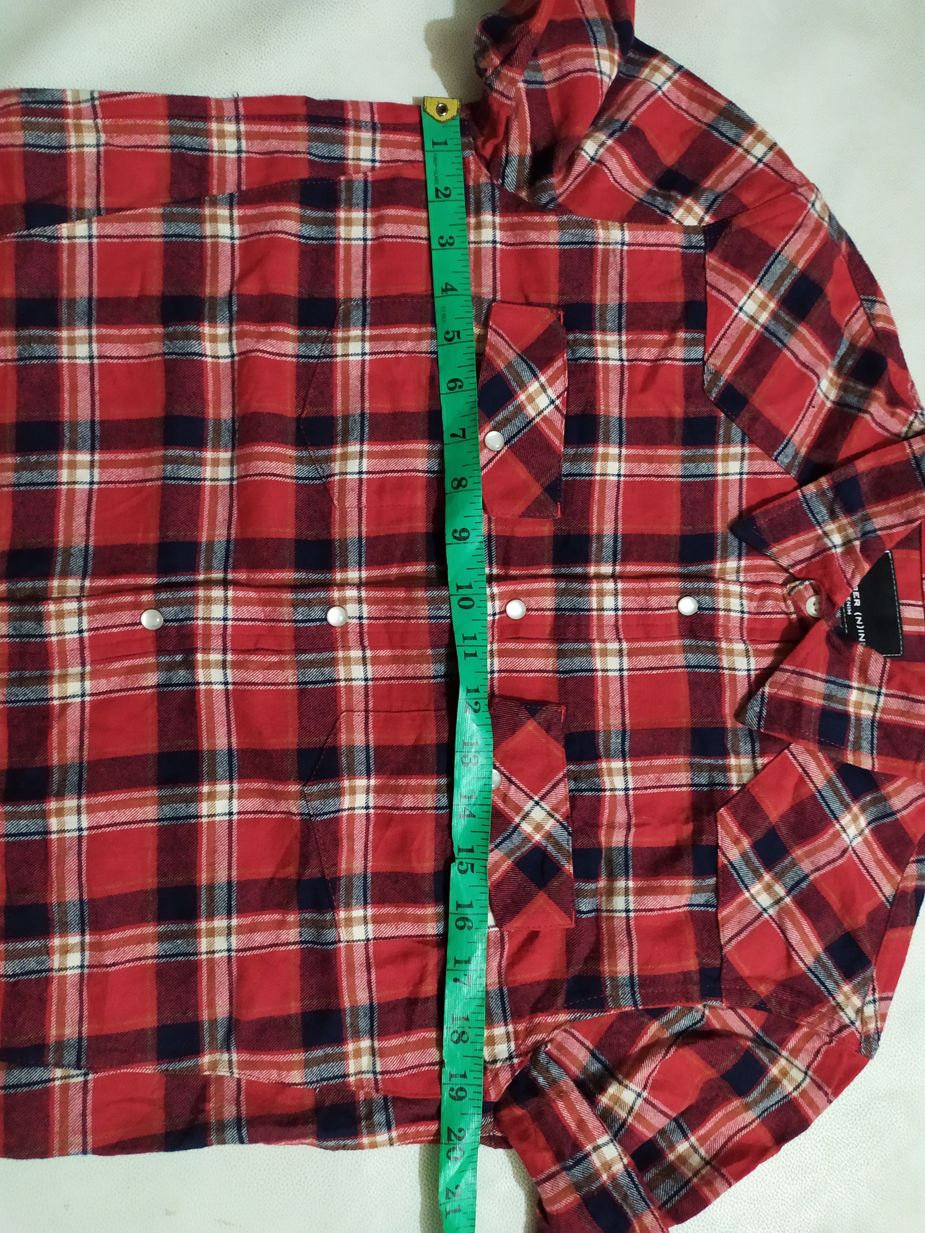 Number (N)ine 🔥Number Nine Checkered Flannel Kurt Cobain Style Size US M / EU 48-50 / 2 - 11 Thumbnail