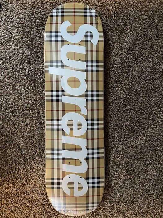 Supreme Supreme Burberry Skateboard | Grailed