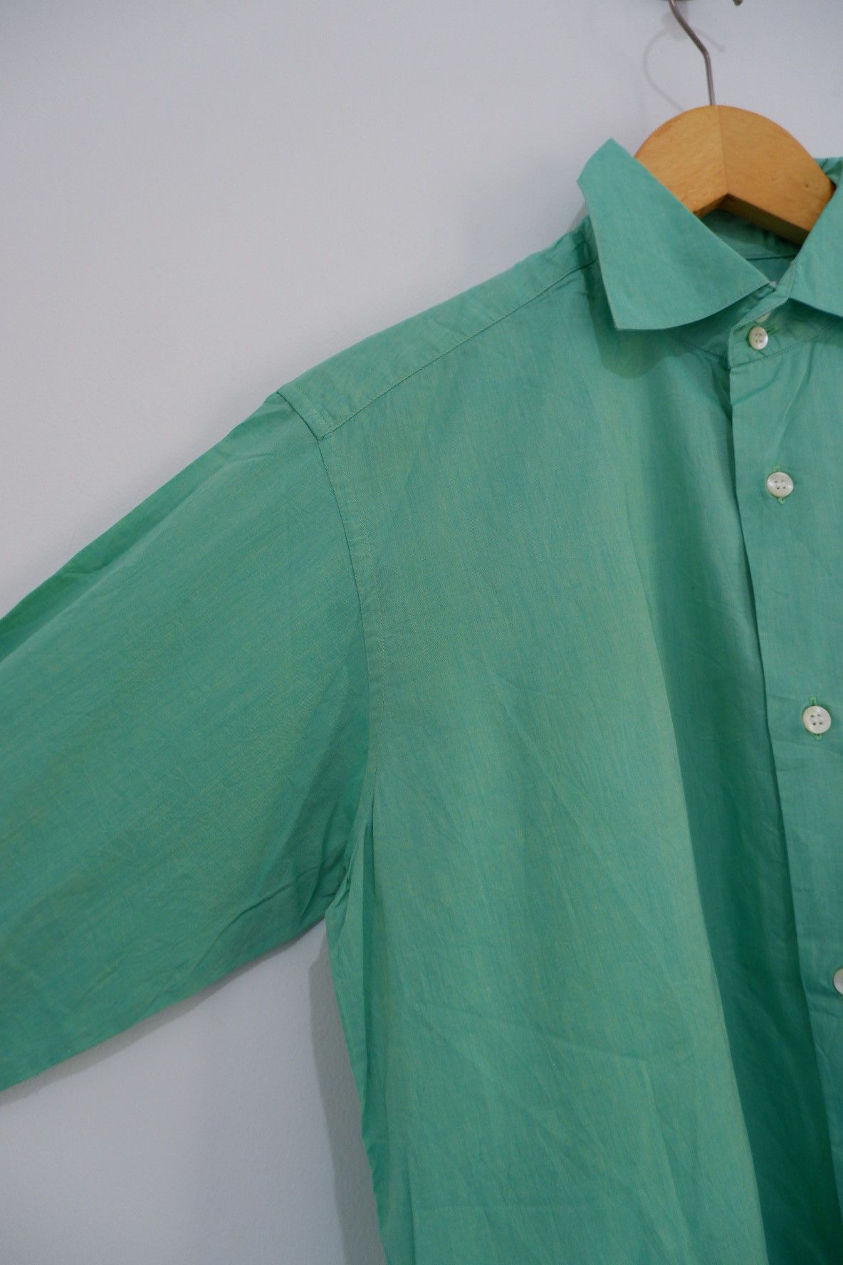 Issey Miyake Vintage Issey Miyake Button Ups Shirt Size US L / EU 52-54 / 3 - 4 Thumbnail