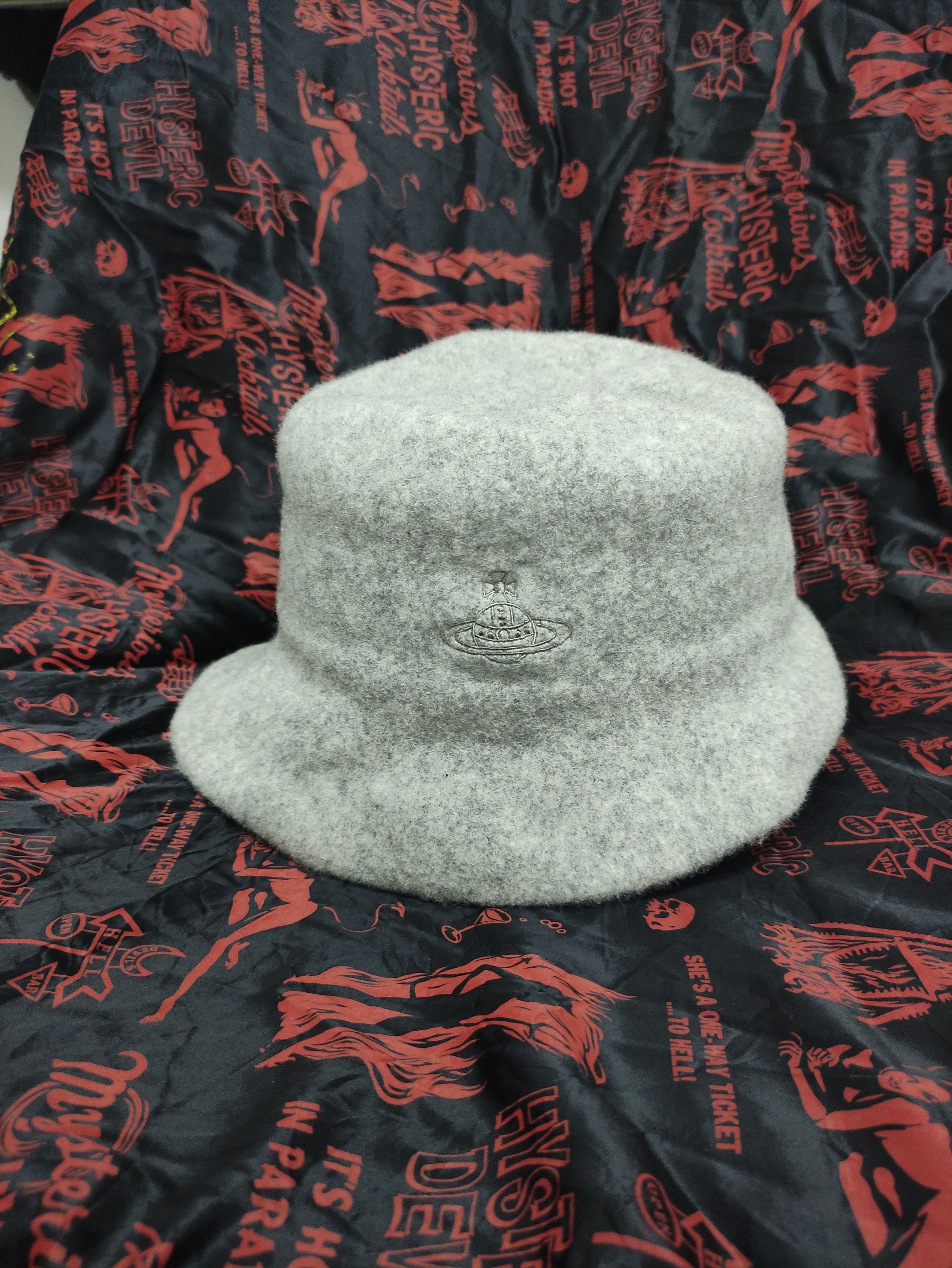 Pre-owned Vintage X Vivienne Westwood Wool Bucket Hat In Multicolor