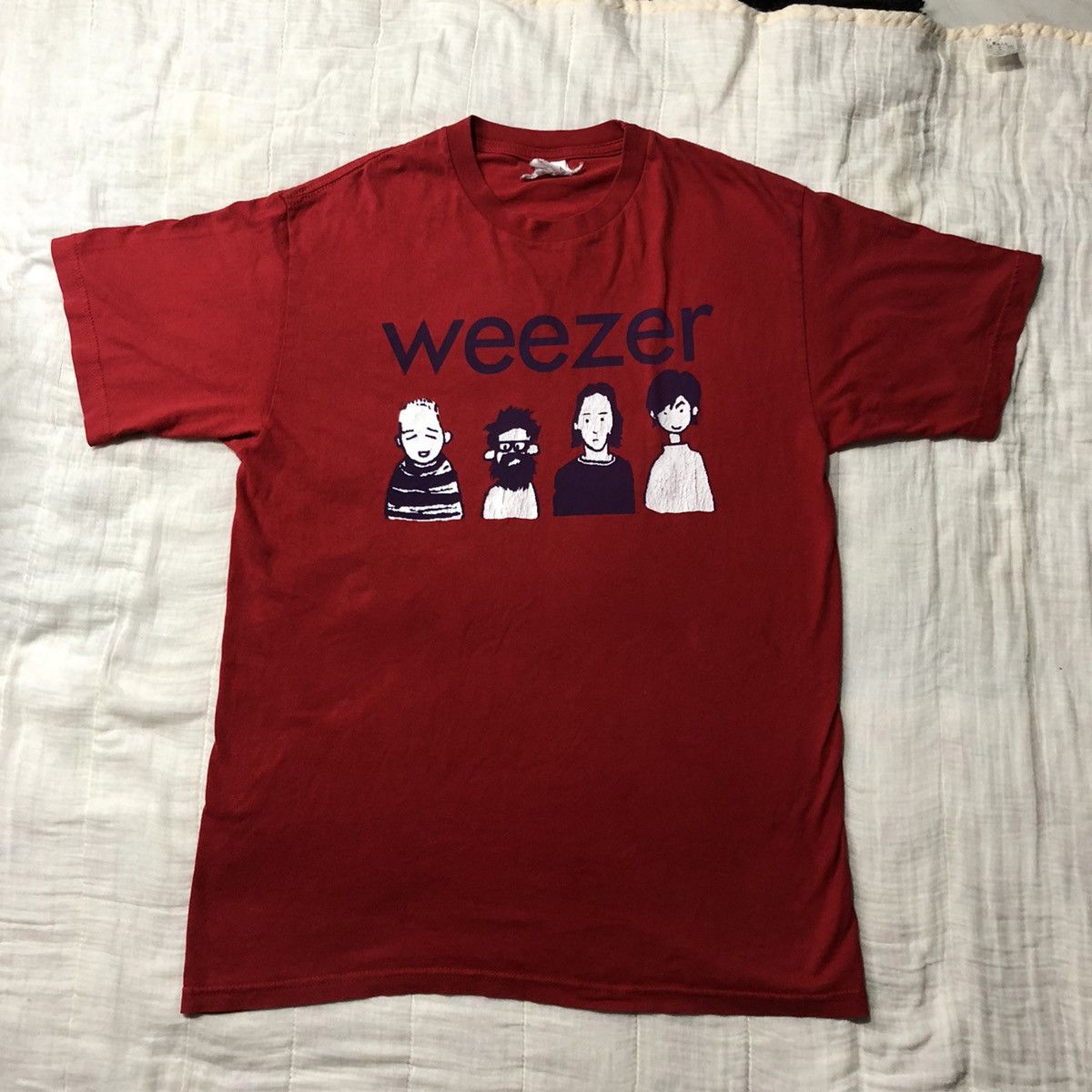 Band Tees Vintage Weezer T Shirt Size US L / EU 52-54 / 3 - 2 Thumbnail
