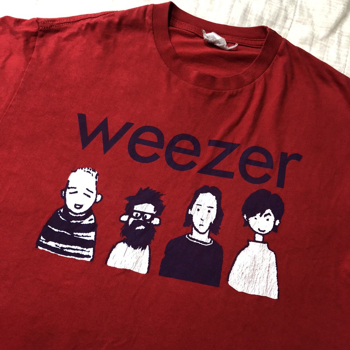 Band Tees Vintage Weezer T Shirt Size US L / EU 52-54 / 3 - 1 Thumbnail