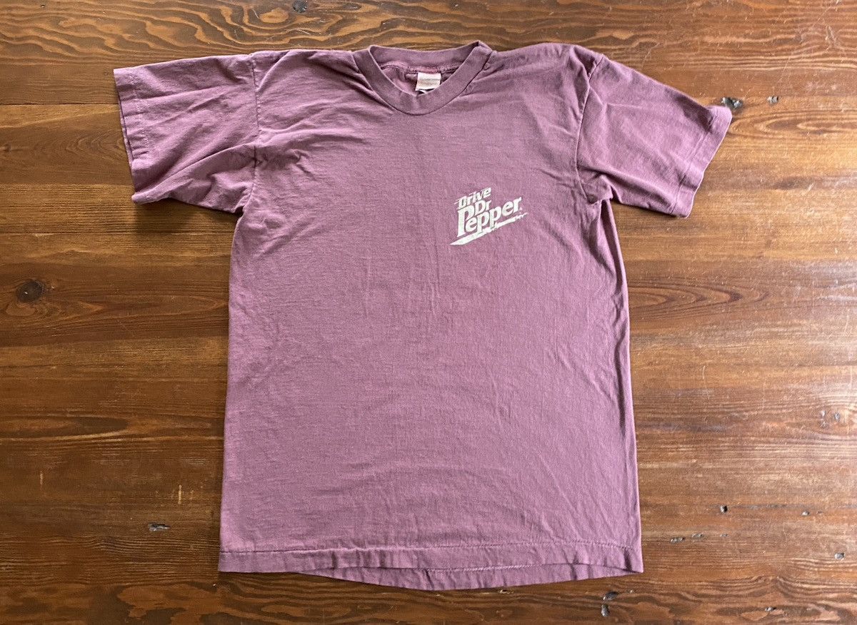 Pepsi Vintage 90’s Drive Dr. Pepper Single Stitch Tee Size US L / EU 52-54 / 3 - 1 Thumbnail