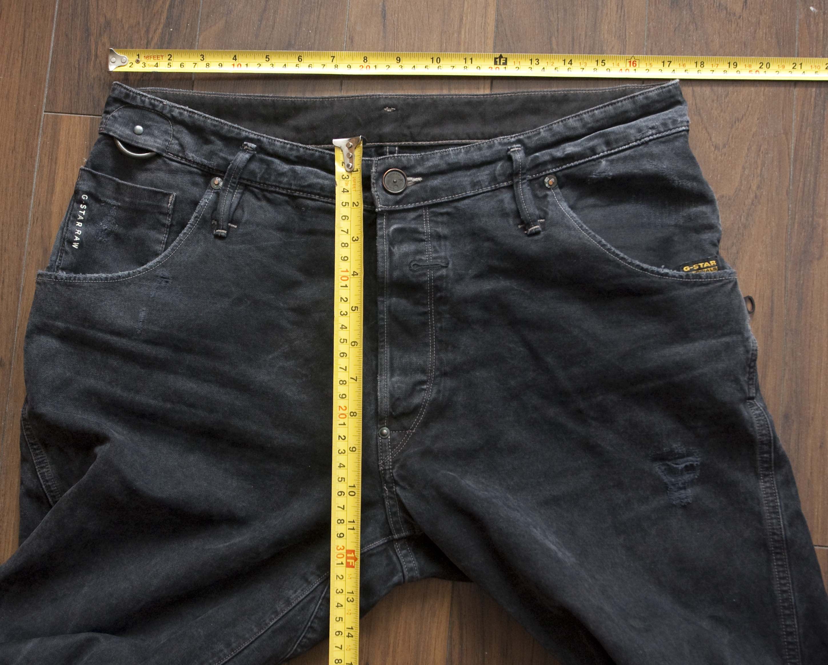 G-Star G Star Jeans Fading Riley 3D Loose Tapered Size 35x31.5 Size US 35 - 6 Thumbnail