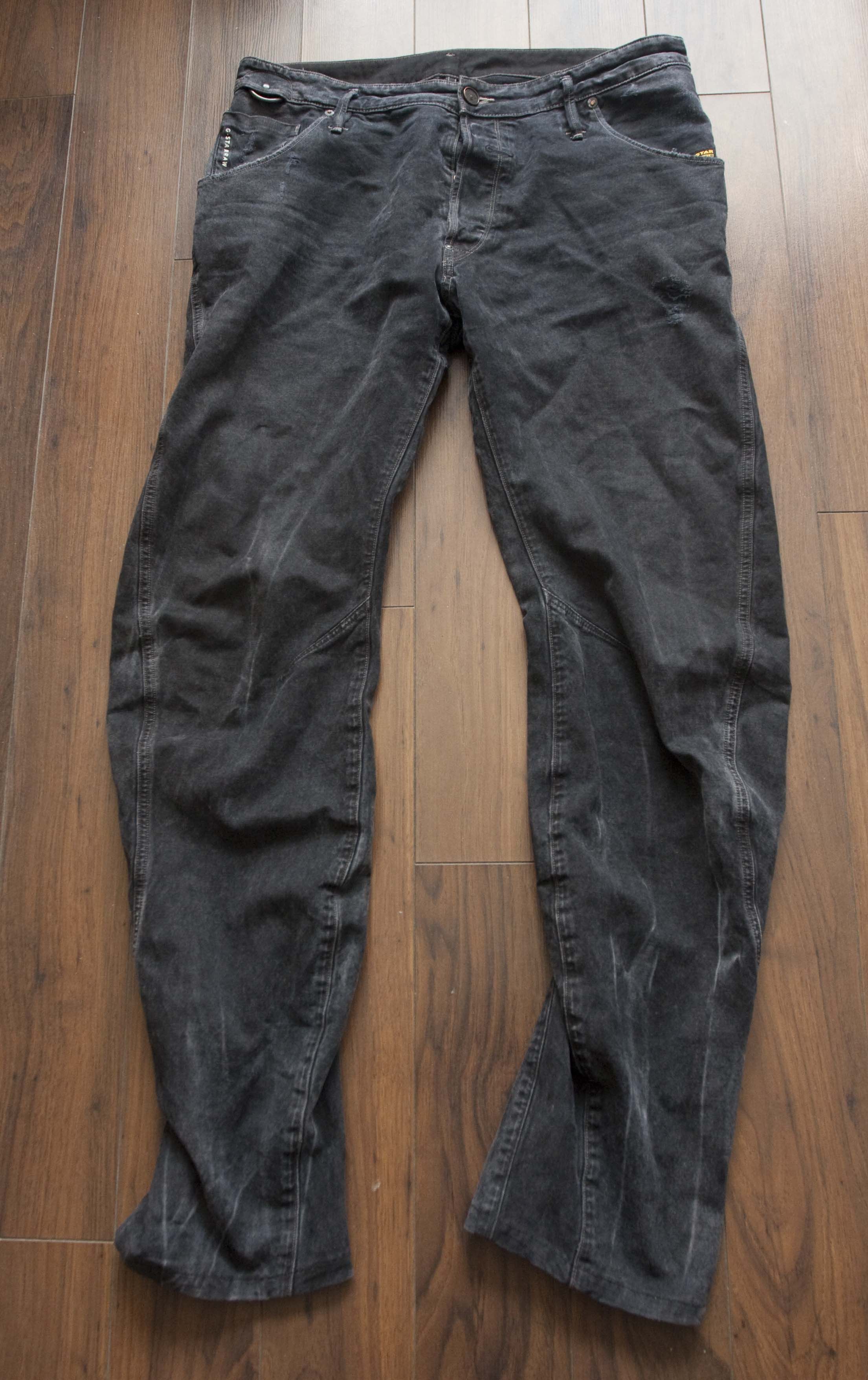 G-Star G Star Jeans Fading Riley 3D Loose Tapered Size 35x31.5 Size US 35 - 1 Thumbnail