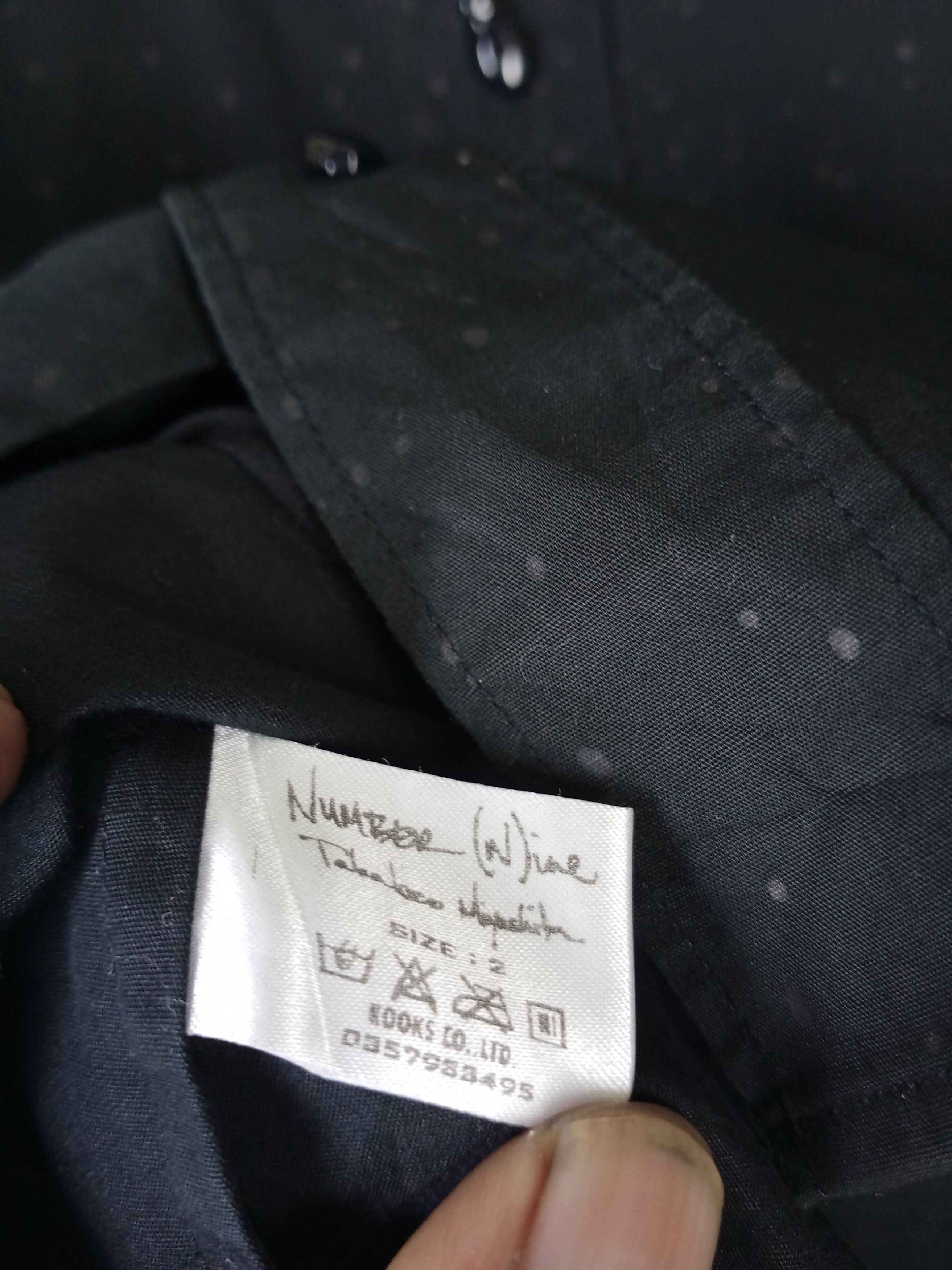 Number (N)ine Number (N)ine Takahiro Miyashita Long Sleeve Shirt Size US M / EU 48-50 / 2 - 8 Thumbnail