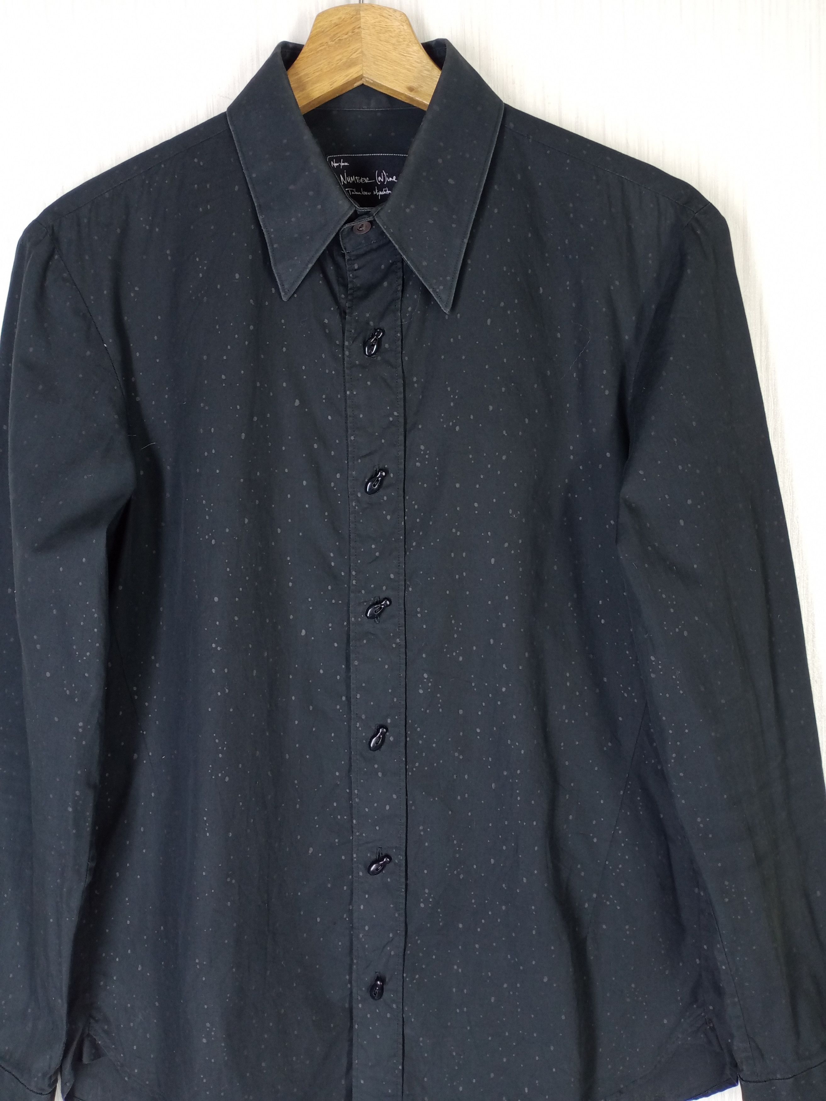 Number (N)ine Number (N)ine Takahiro Miyashita Long Sleeve Shirt Size US M / EU 48-50 / 2 - 2 Thumbnail
