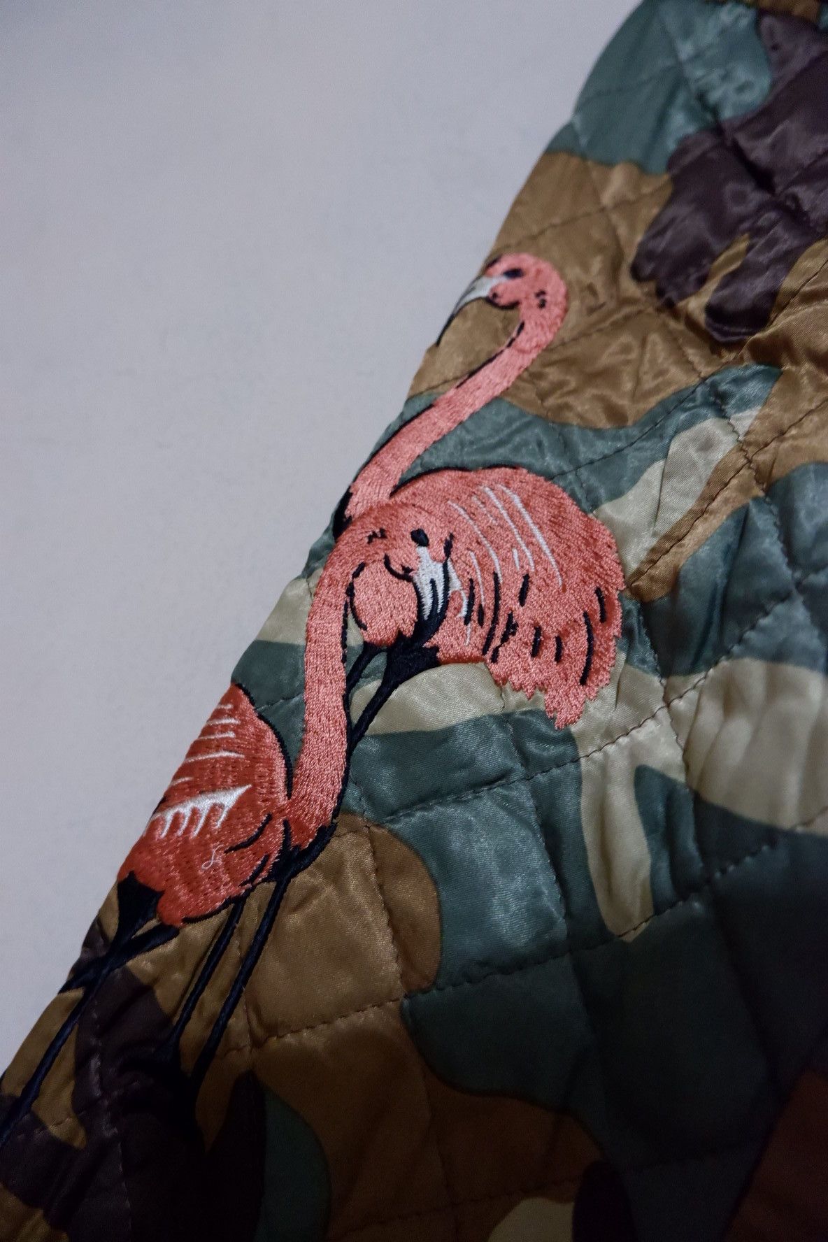Japanese Brand Vintage Nicole Club Flamingo Miami Florida Souvenir Jacket Size US S / EU 44-46 / 1 - 5 Thumbnail