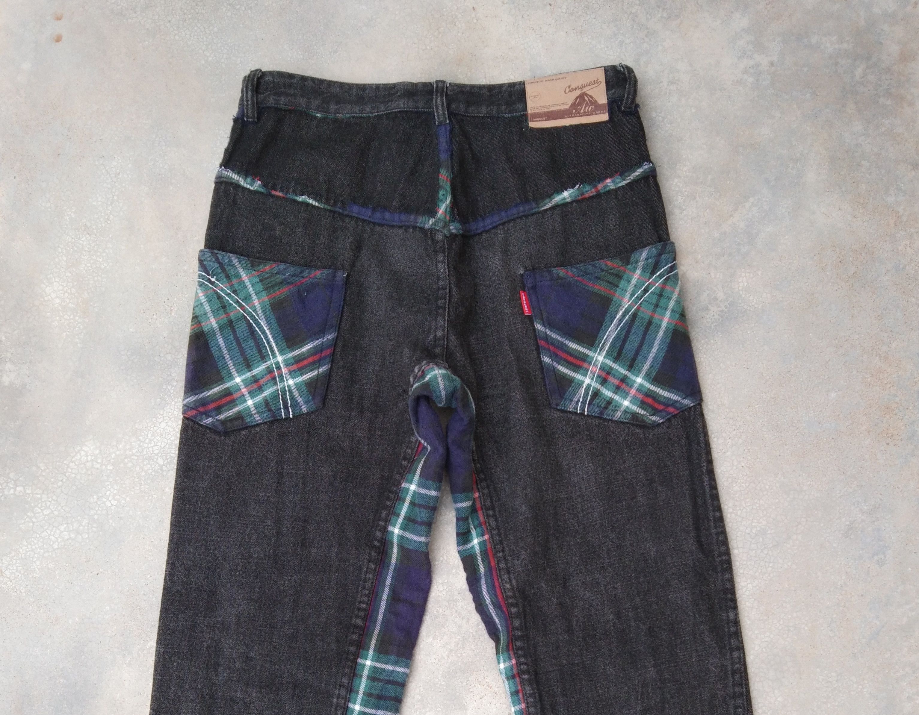 Japanese Brand × Jean Conquest Japanese Brand Denim Retro Punk Jeans 30x30 Size US 30 / EU 46 - 2 Thumbnail