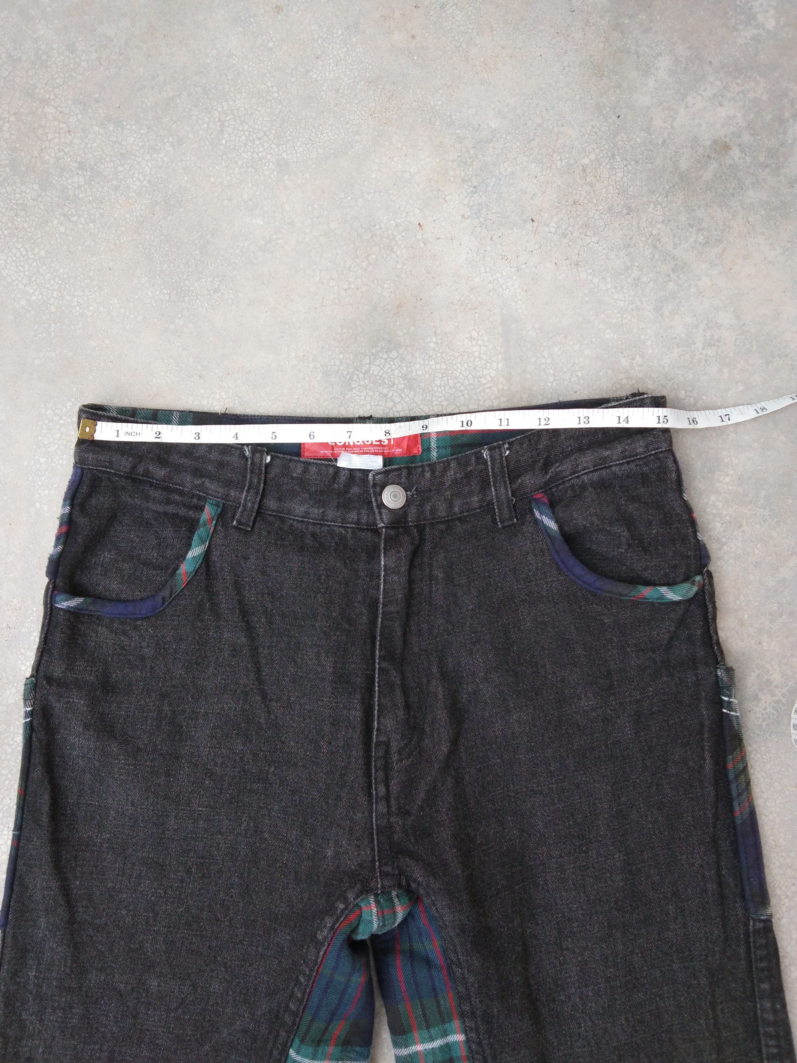 Japanese Brand × Jean Conquest Japanese Brand Denim Retro Punk Jeans 30x30 Size US 30 / EU 46 - 7 Thumbnail