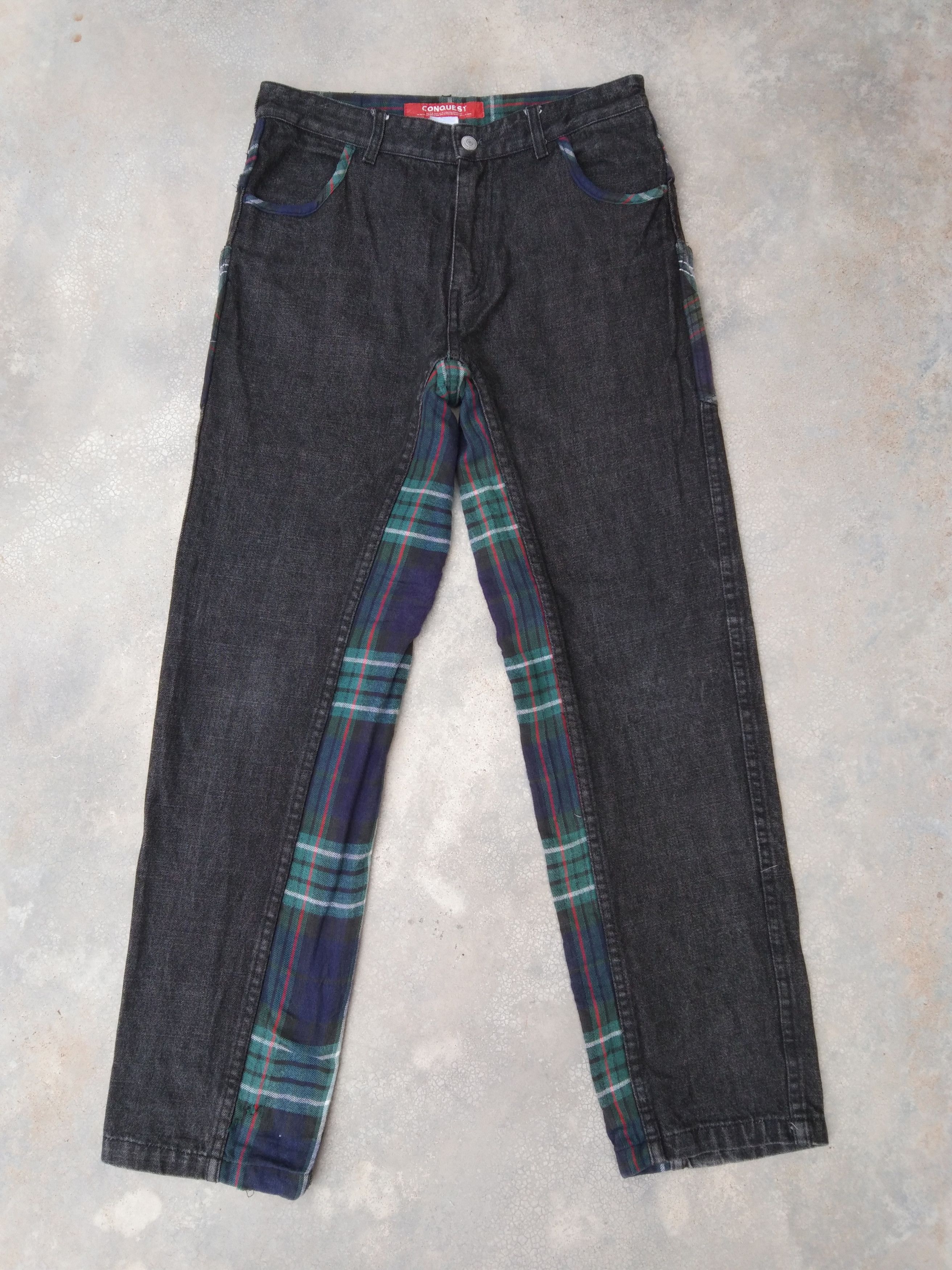 Japanese Brand × Jean Conquest Japanese Brand Denim Retro Punk Jeans 30x30 Size US 30 / EU 46 - 5 Thumbnail