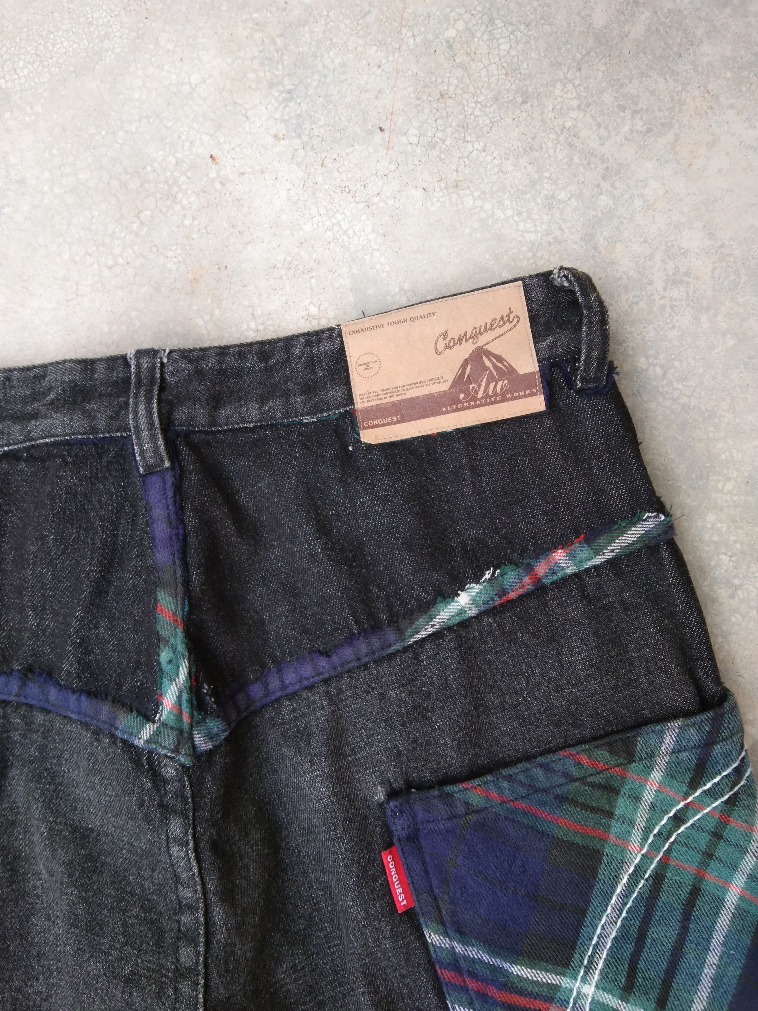 Japanese Brand × Jean Conquest Japanese Brand Denim Retro Punk Jeans 30x30 Size US 30 / EU 46 - 4 Thumbnail