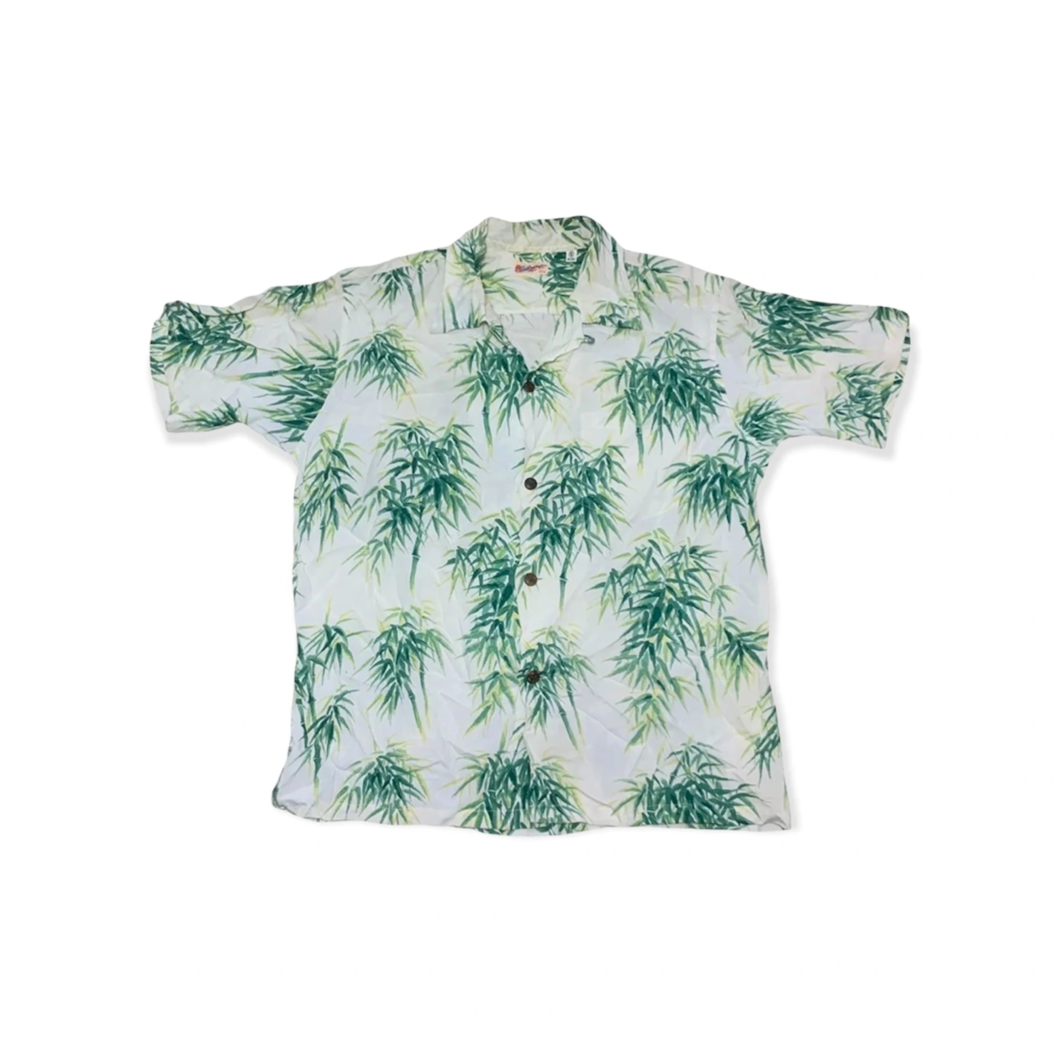 image of Mambo x Sun Surf Vintage Sunsurf Toyo Enterprise Rayon Crepe Bamboo Hawaiian, Men's (Size Small)