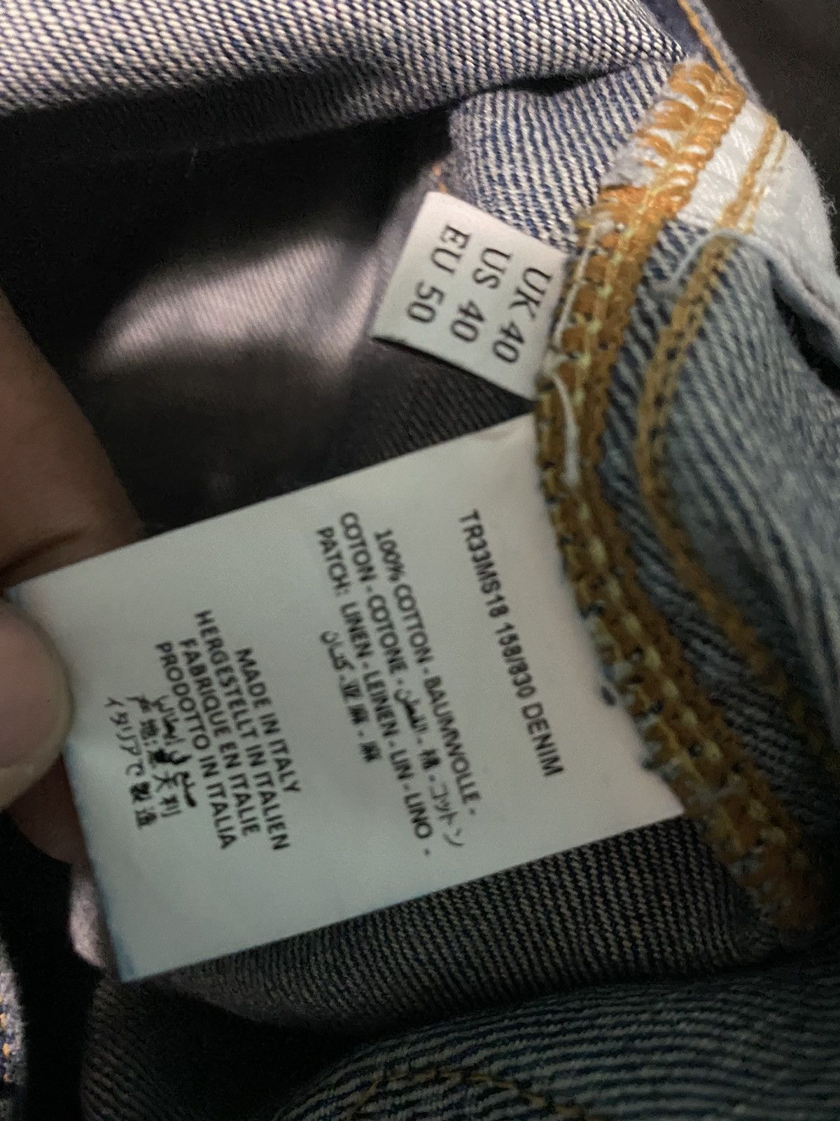 JW Anderson Jw Anderson Patchwork logo jeans Size US 40 / EU 56 - 8 Thumbnail