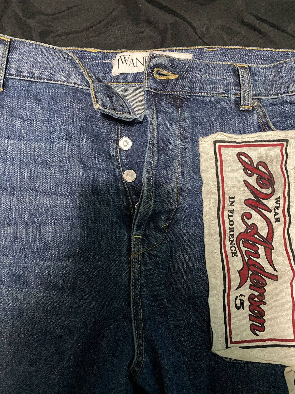 JW Anderson Jw Anderson Patchwork logo jeans Size US 40 / EU 56 - 7 Thumbnail