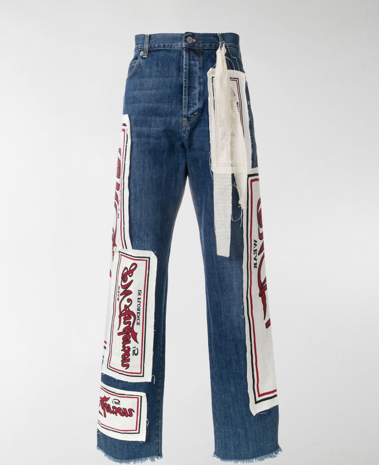 JW Anderson Jw Anderson Patchwork logo jeans Size US 40 / EU 56 - 5 Thumbnail