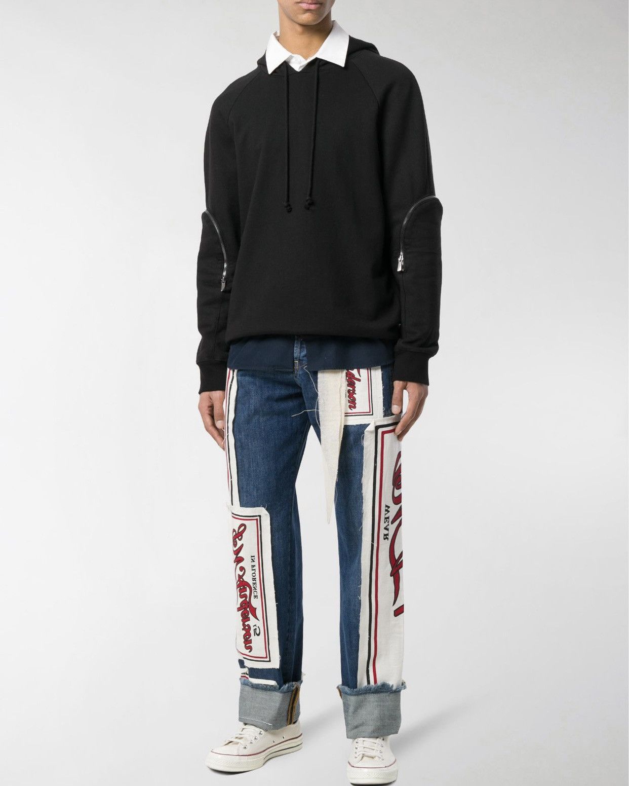 JW Anderson Jw Anderson Patchwork logo jeans Size US 40 / EU 56 - 1 Thumbnail