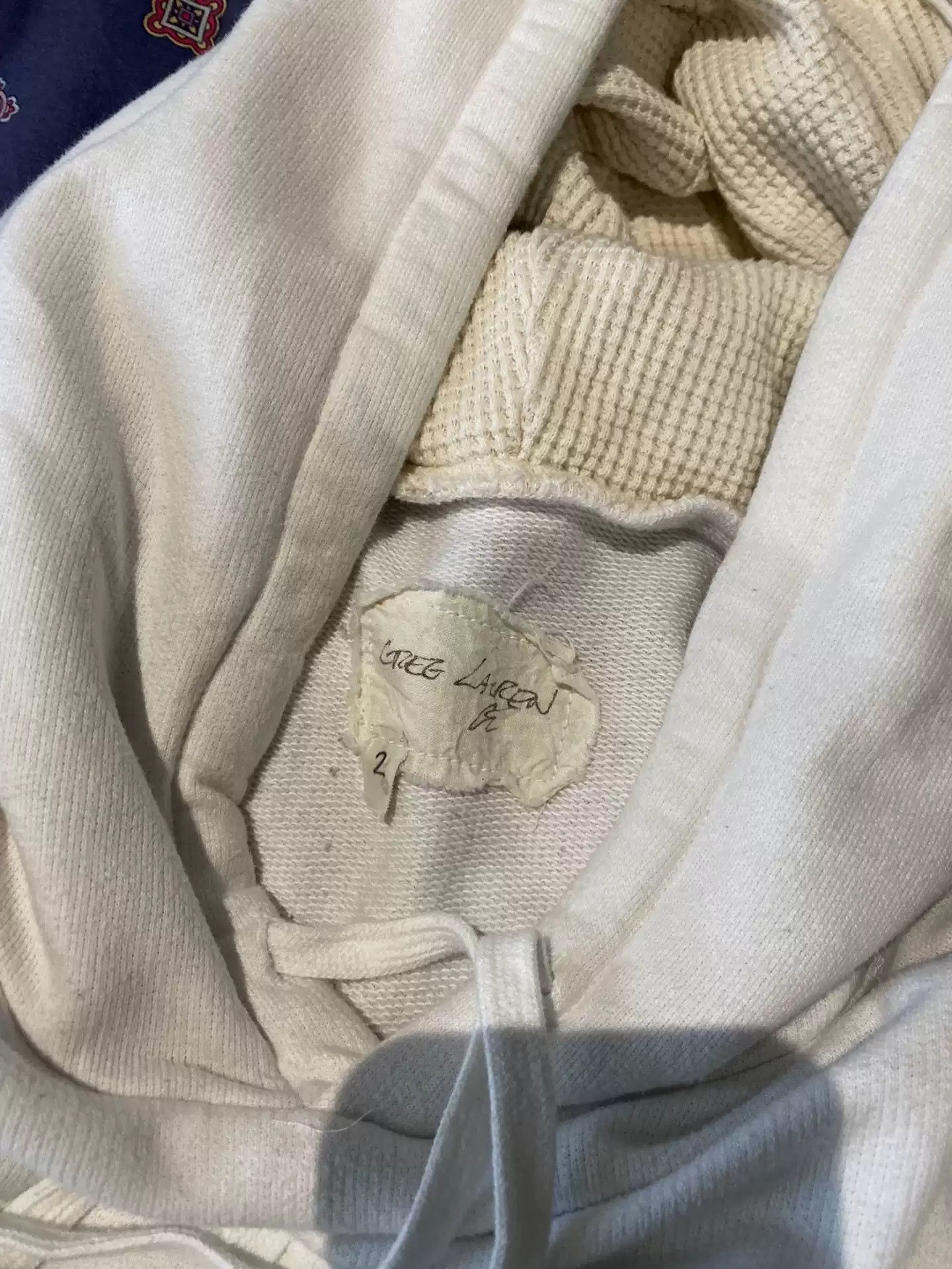 Greg Lauren Greg Lauren Original Hoodie Size 2 Size US M / EU 48-50 / 2 - 4 Thumbnail