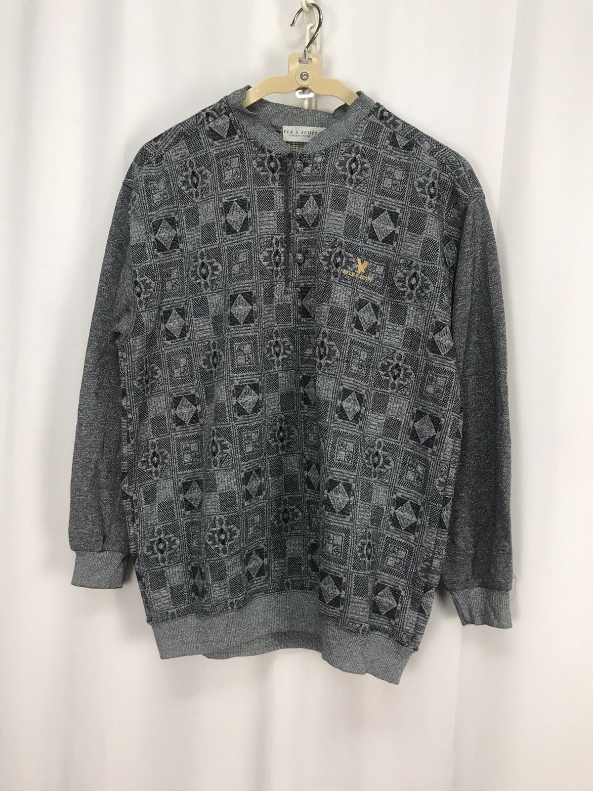Japanese Brand × Lyle & Scott Lyle&scott collection fullprint sweatshirt Size US M / EU 48-50 / 2 - 6 Thumbnail