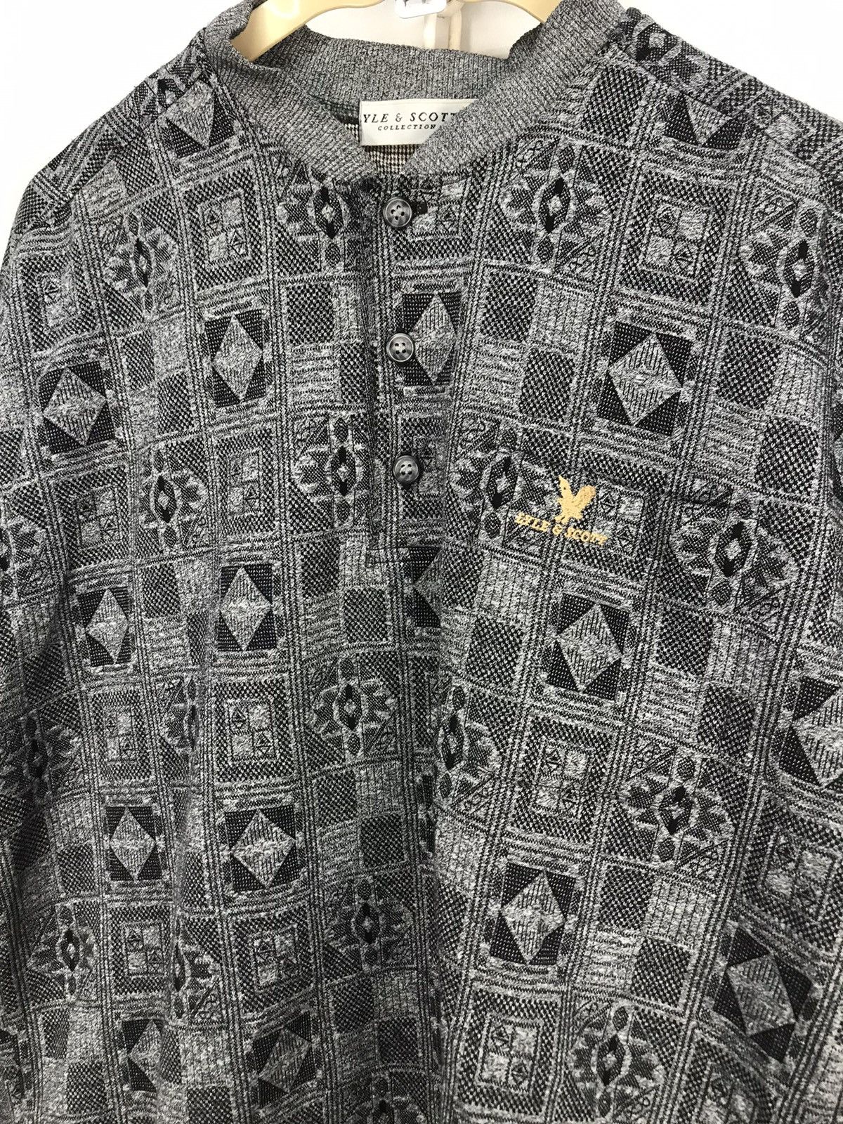 Japanese Brand × Lyle & Scott Lyle&scott collection fullprint sweatshirt Size US M / EU 48-50 / 2 - 3 Thumbnail