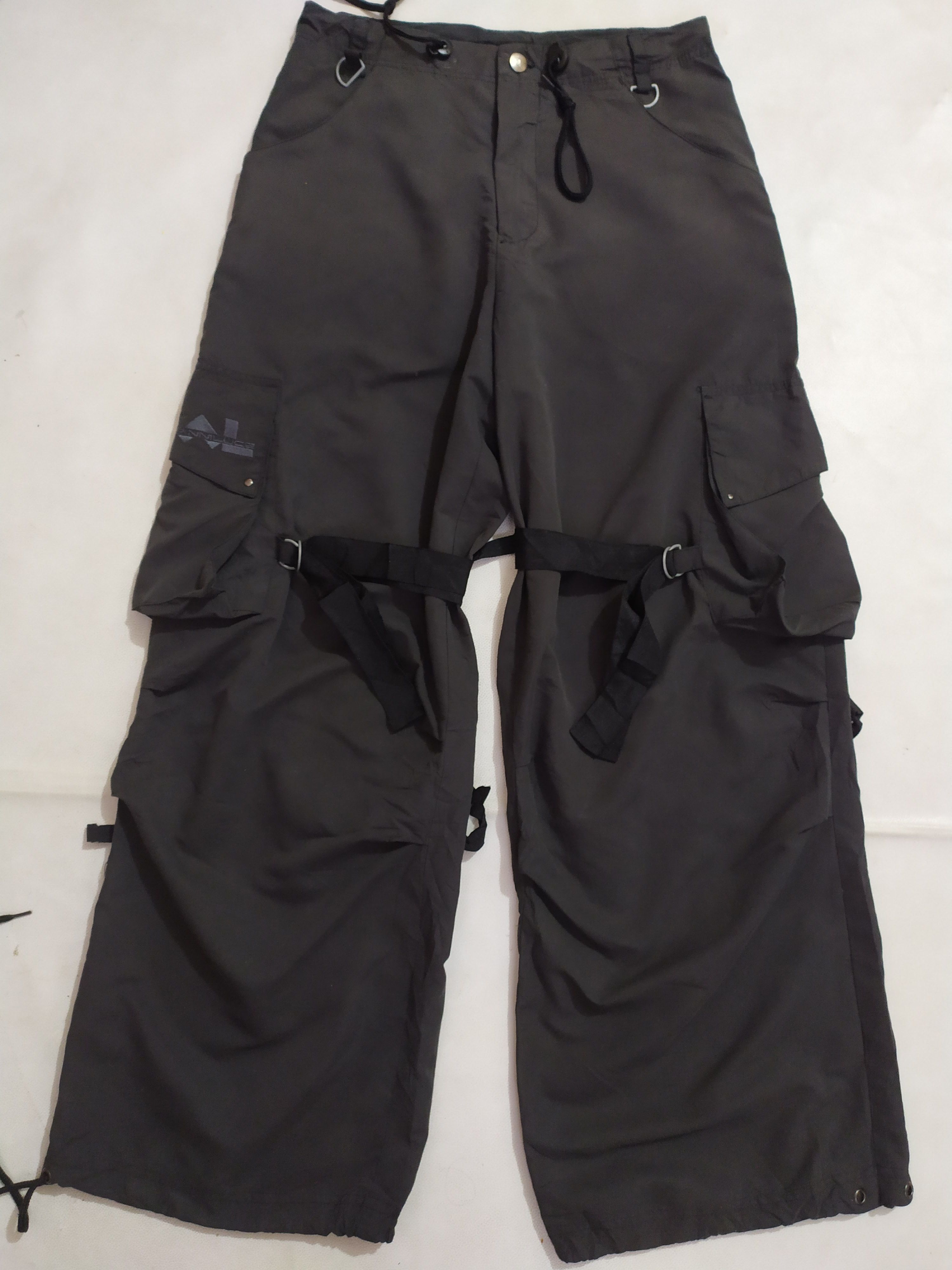 Japanese Brand 🔥ANNILUCE Bondage Cargo Multi pocket Tactical Pants Size US 29 - 1 Thumbnail