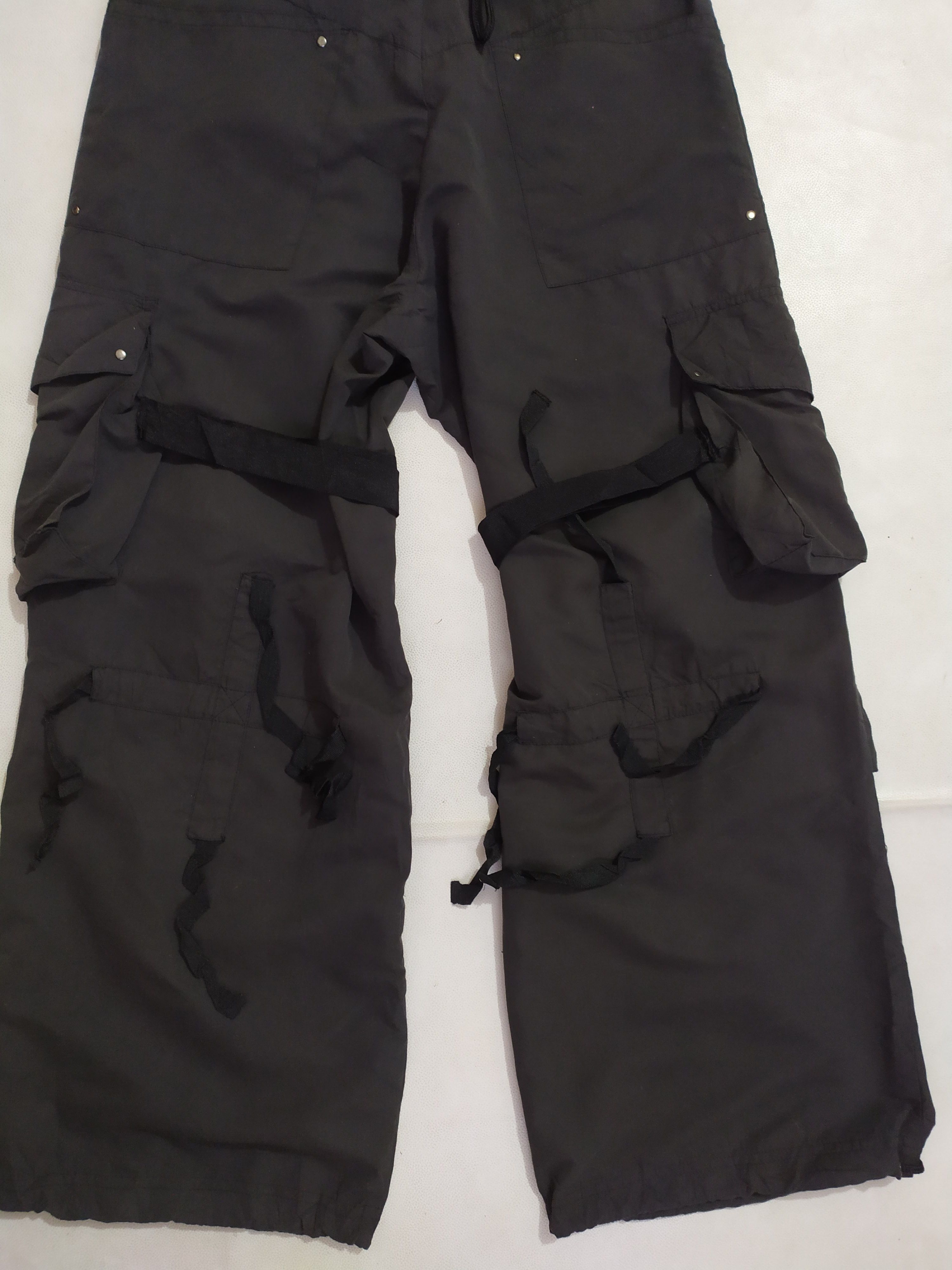 Japanese Brand 🔥ANNILUCE Bondage Cargo Multi pocket Tactical Pants Size US 29 - 5 Thumbnail