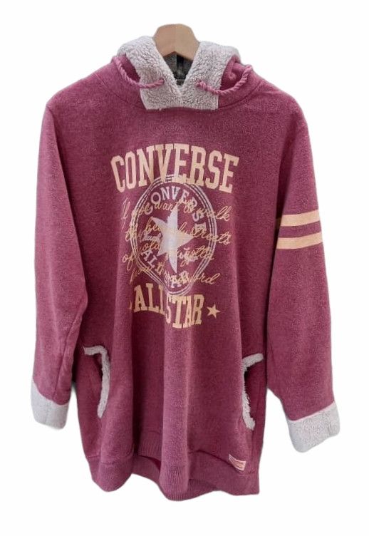 Converse Vintage Converse Sherpa Pullover Hoodies Size US M / EU 48-50 / 2 - 2 Thumbnail