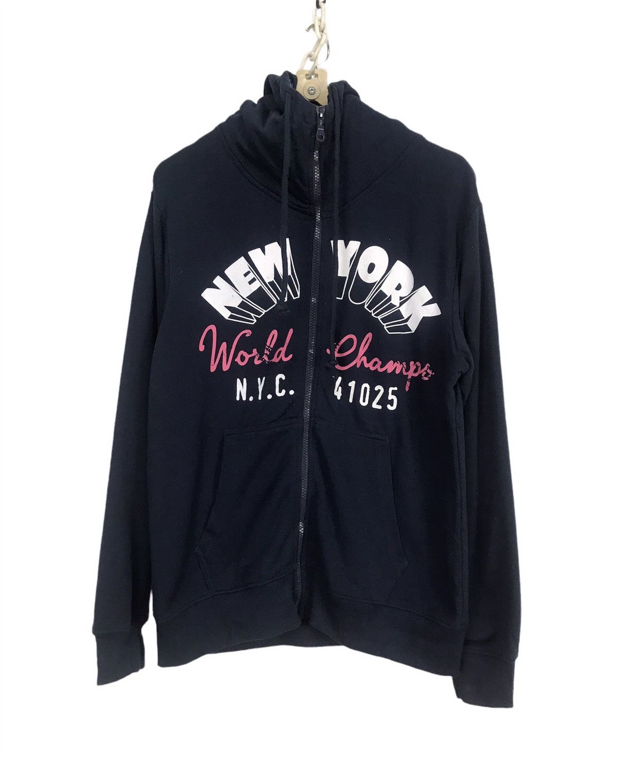 New York champ zipper hoodie sweatshirt by gilevans
