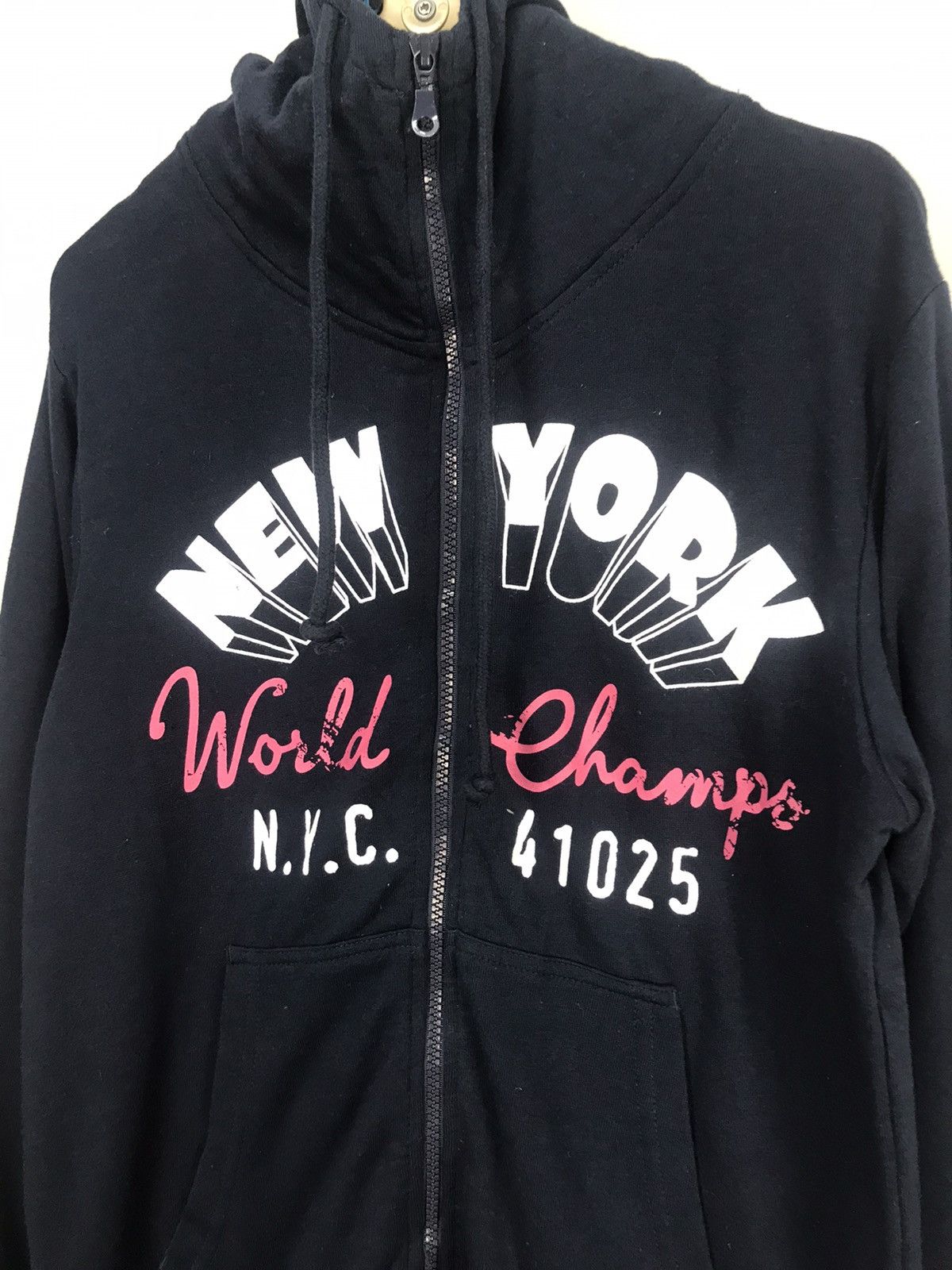 Japanese Brand New York champ zipper hoodie sweatshirt by gilevans Size US S / EU 44-46 / 1 - 4 Thumbnail
