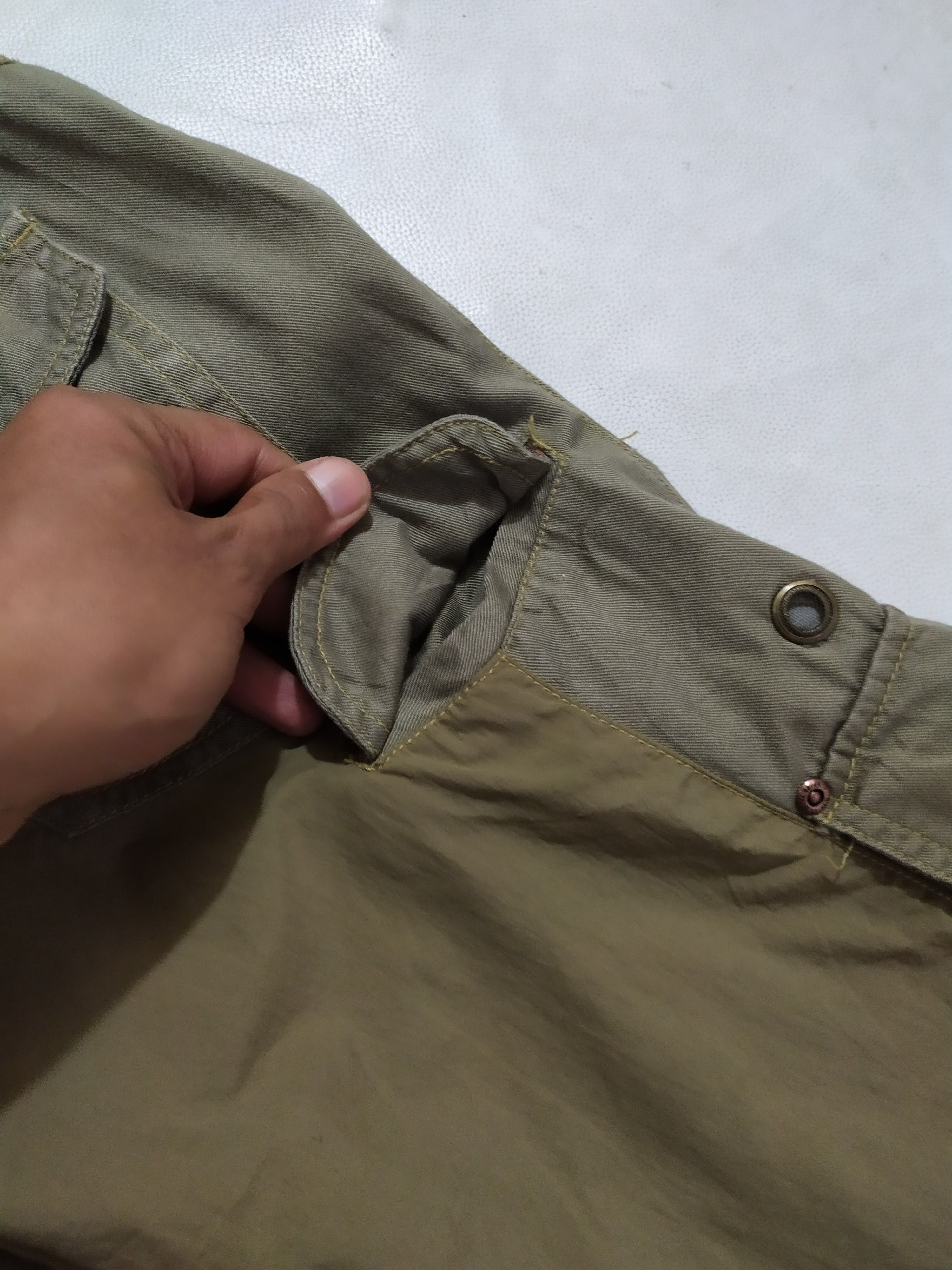 Japanese Brand 🔥LB 03 Japanese Hybrid Cargo Multi pocket Pants Low rise Size US 28 / EU 44 - 9 Thumbnail