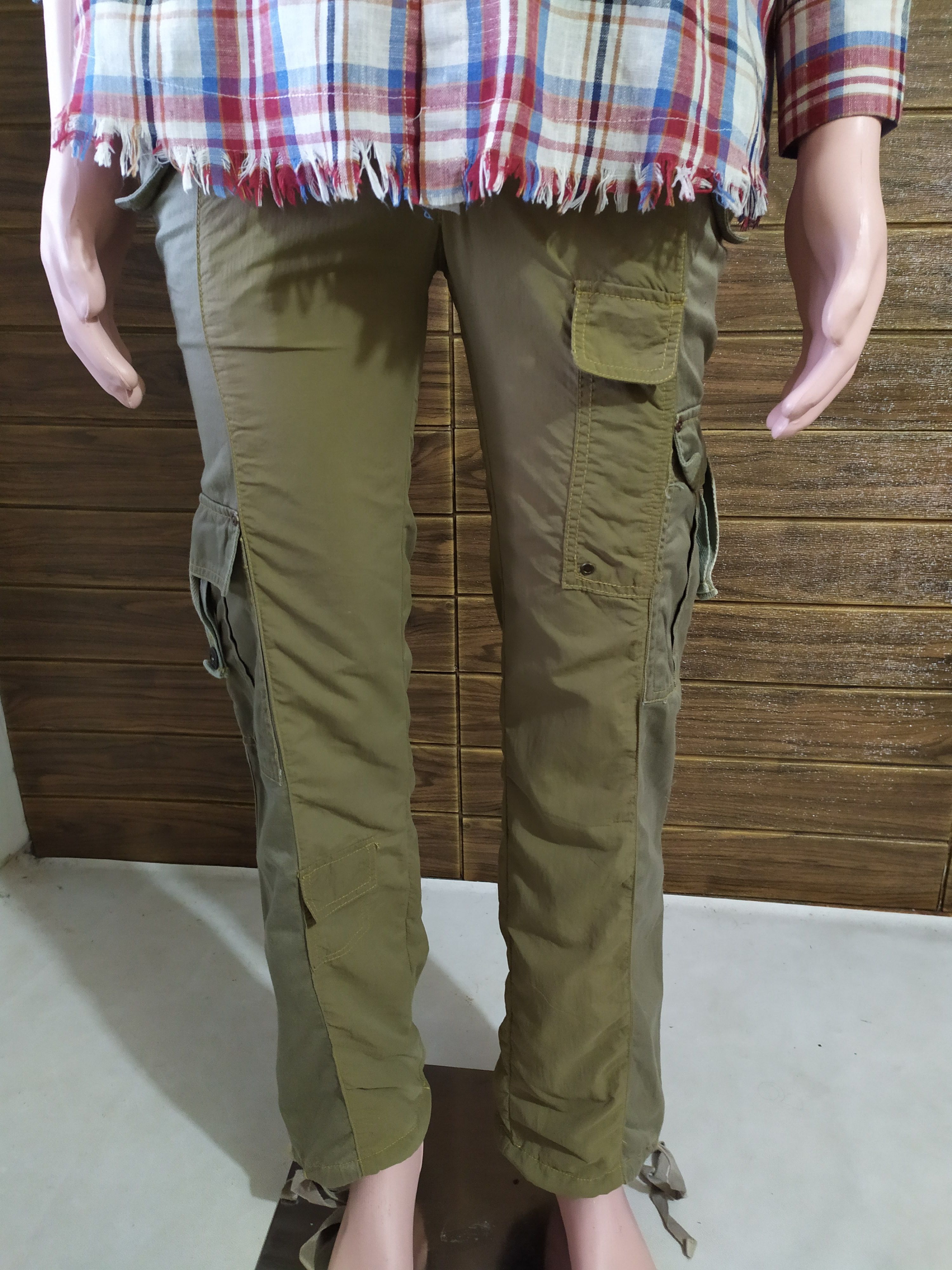 Japanese Brand 🔥LB 03 Japanese Hybrid Cargo Multi pocket Pants Low rise Size US 28 / EU 44 - 14 Thumbnail