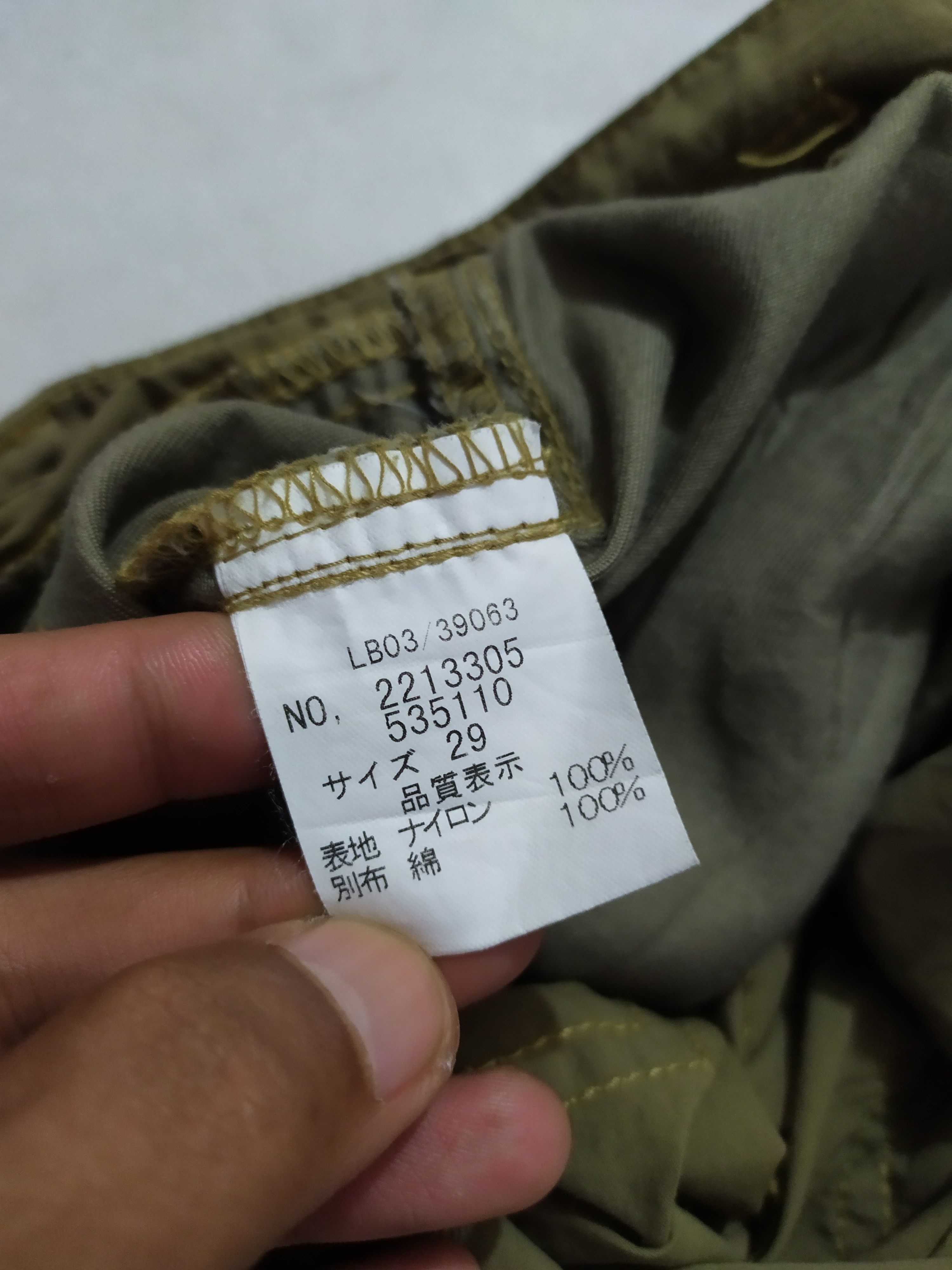 Japanese Brand 🔥LB 03 Japanese Hybrid Cargo Multi pocket Pants Low rise Size US 28 / EU 44 - 12 Thumbnail
