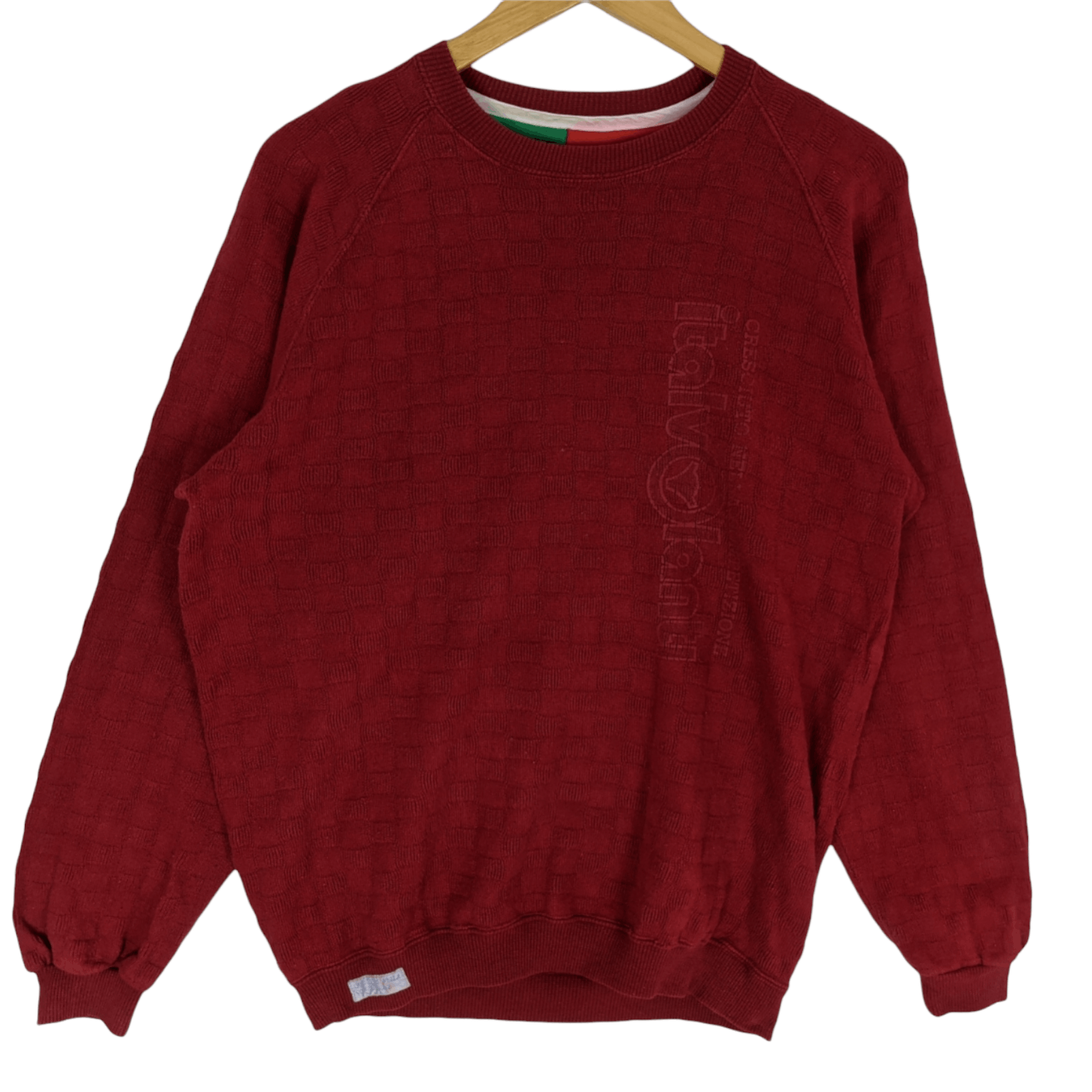 Japanese Brand CRESCIUTO NELLA COMPETIZIONE Jumper Sweatshirt Size US M / EU 48-50 / 2 - 2 Thumbnail
