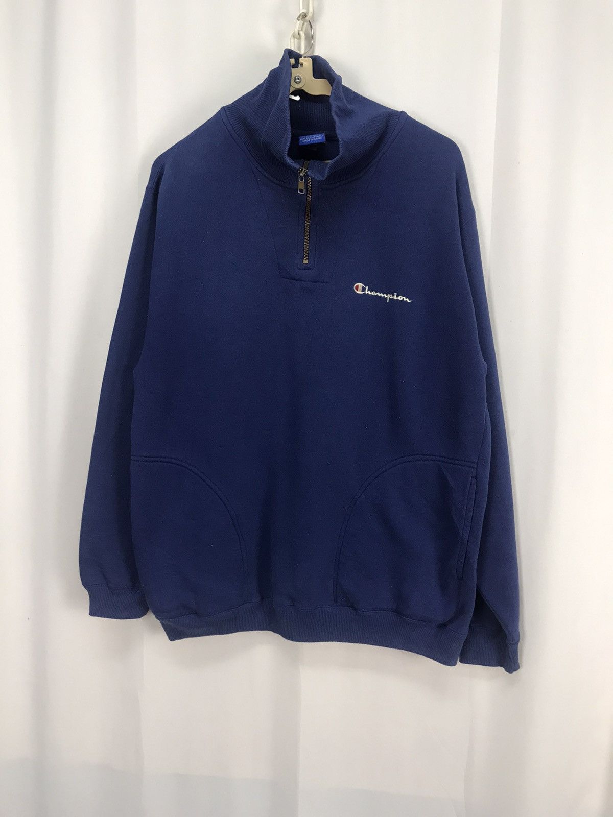 Champion × Japanese Brand Champion spellout half zipper sweatshirt Size US M / EU 48-50 / 2 - 7 Thumbnail