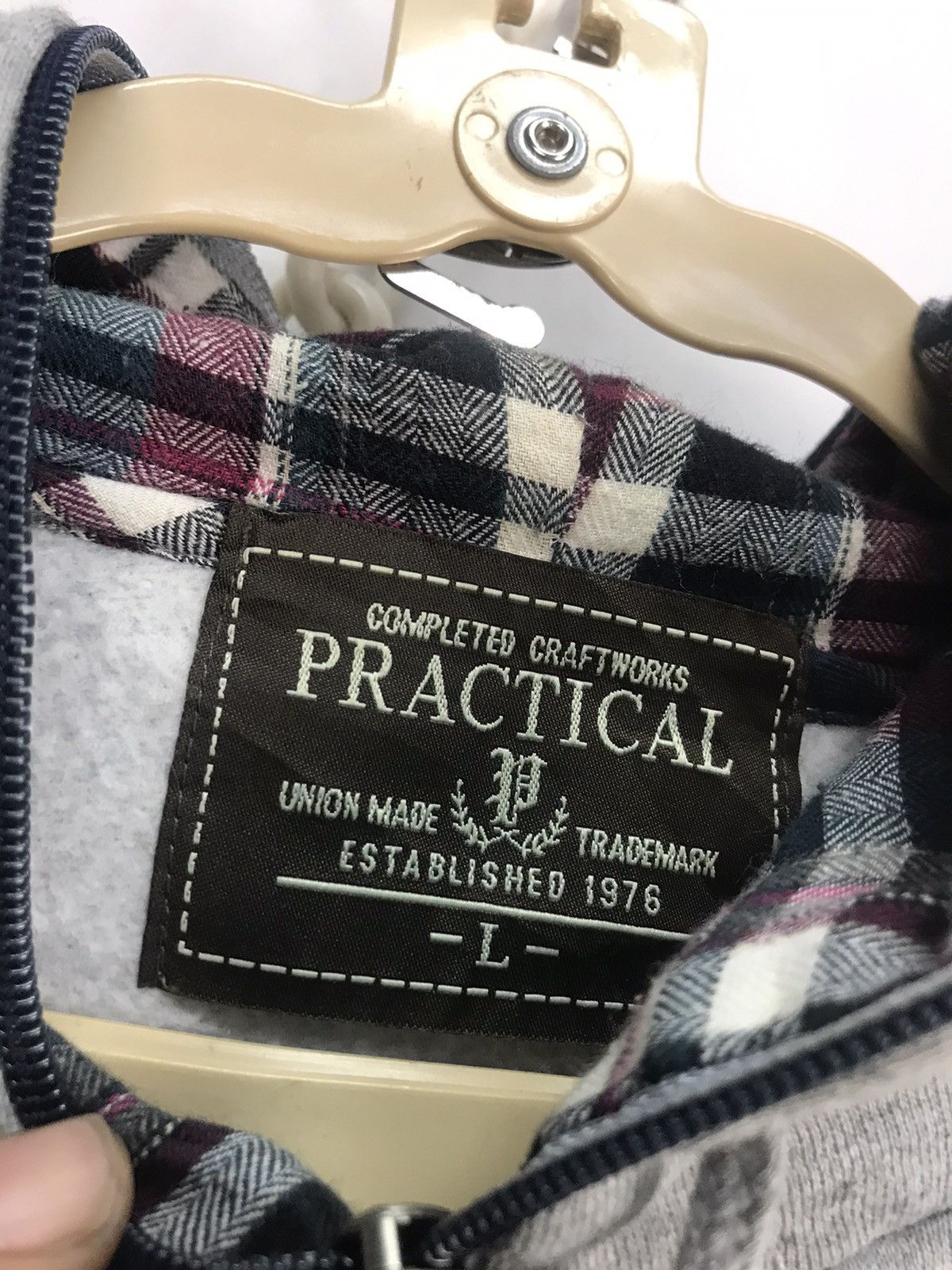 Japanese Brand fully zipper hoodie sweatshirt by practical Size US M / EU 48-50 / 2 - 3 Thumbnail