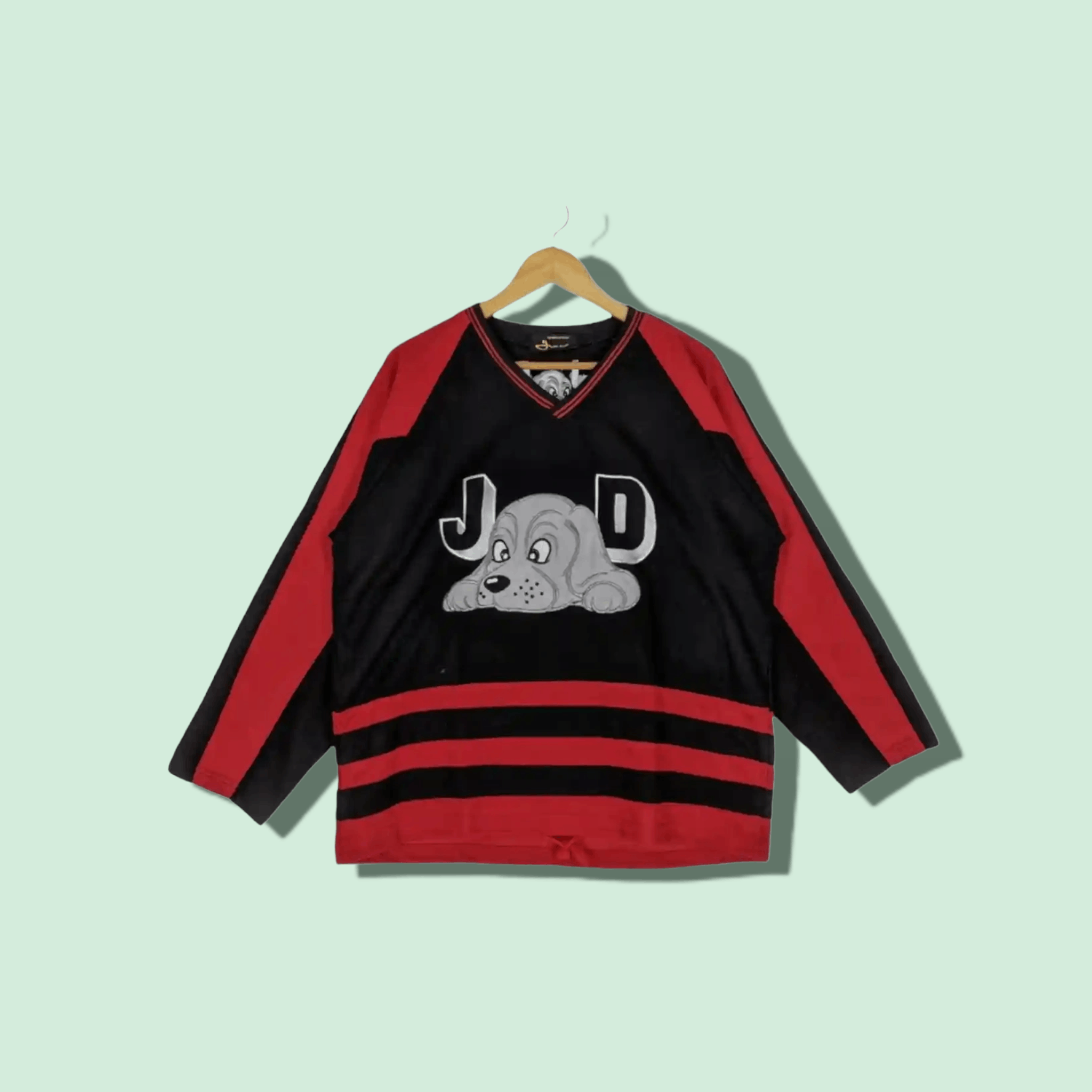 Japanese Brand JUNO JD CLUB Big Spell Out Logo Hip Hop Sweatshirt Size US L / EU 52-54 / 3 - 1 Thumbnail