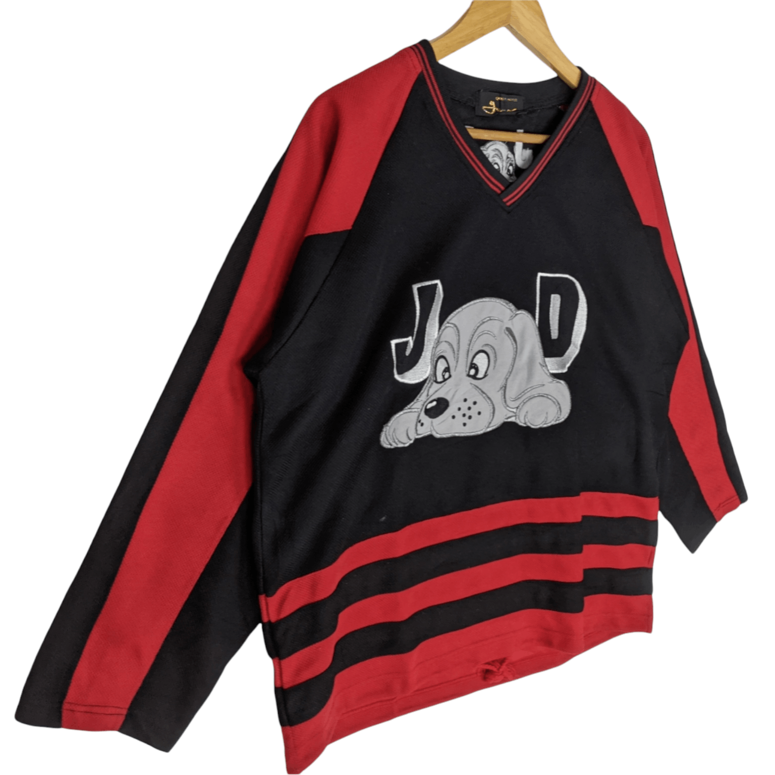 Japanese Brand JUNO JD CLUB Big Spell Out Logo Hip Hop Sweatshirt Size US L / EU 52-54 / 3 - 3 Thumbnail